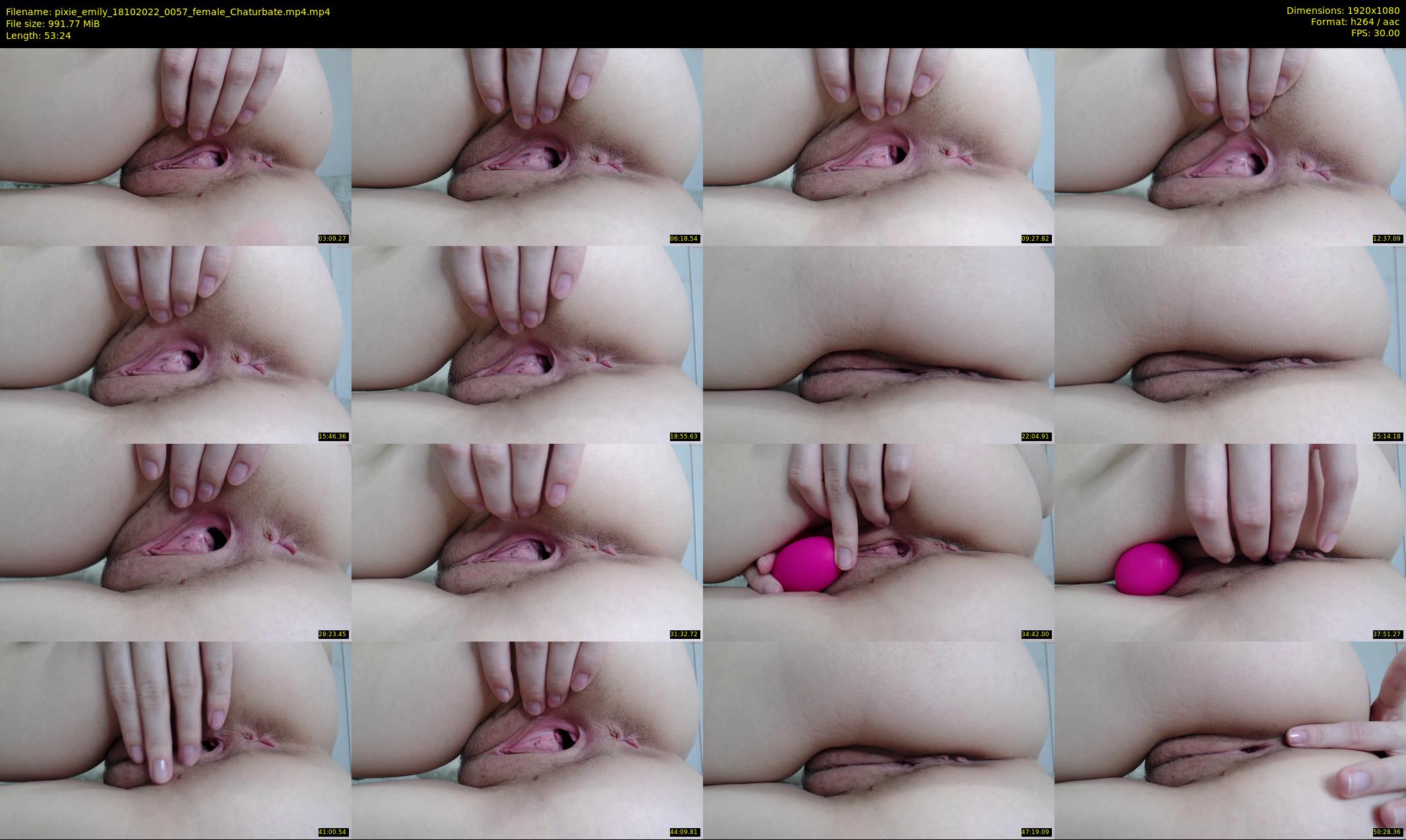 pixie_emily — 54 minute Chaturbate female cam show recording, 1080p, Oct 18, 2022