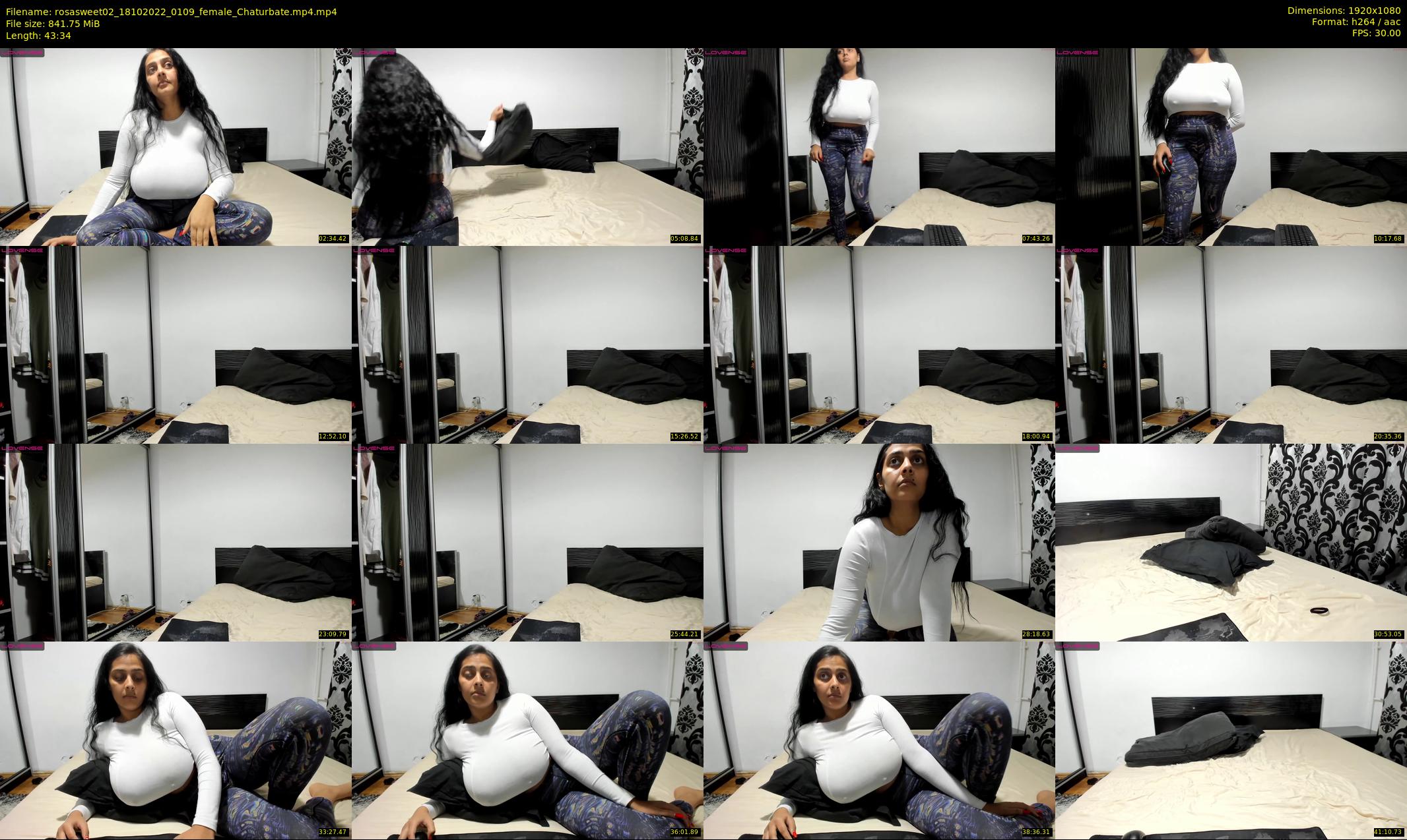 rosasweet02 — 44 minute Chaturbate female cam show recording, 1080p, Oct 18, 2022