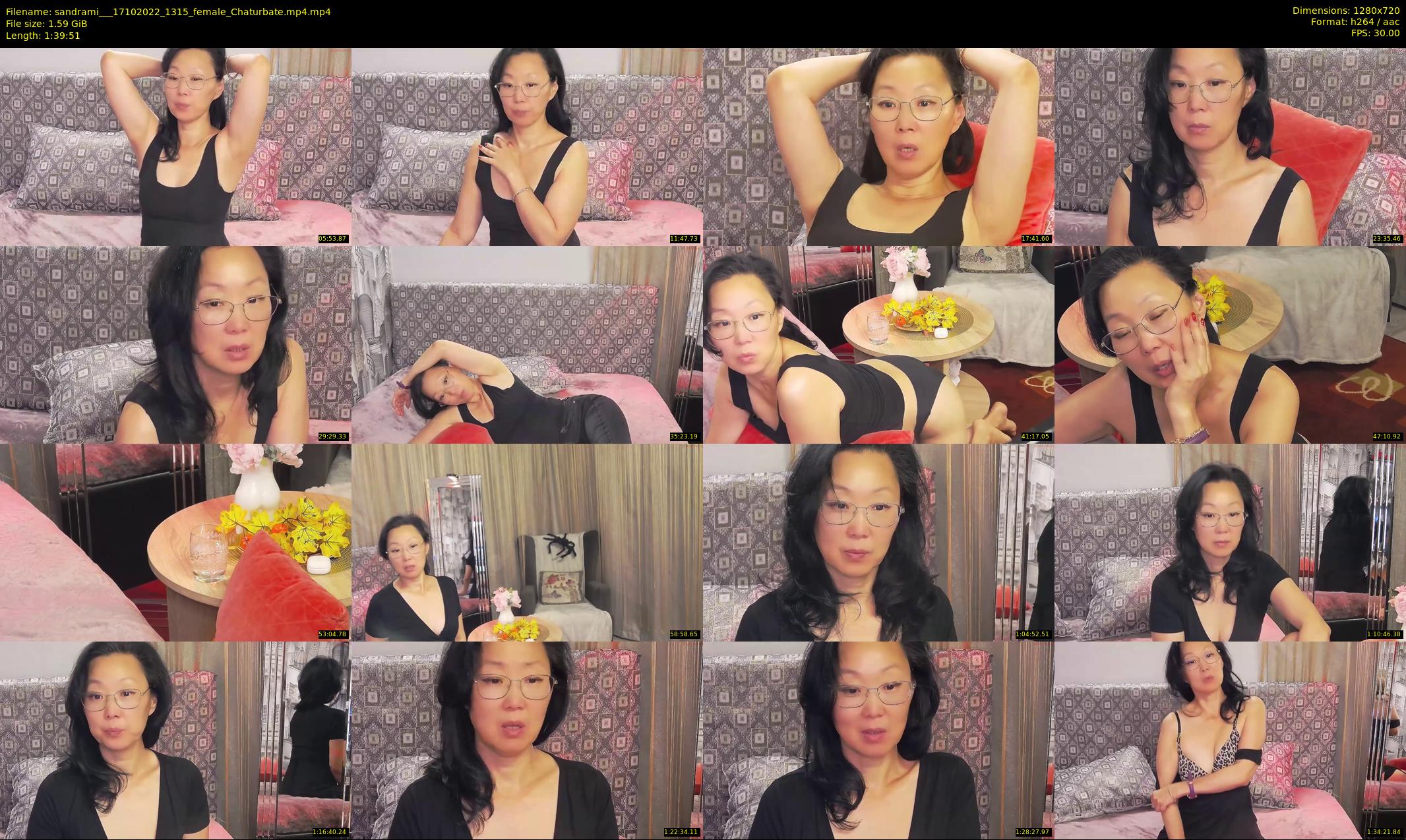 sandrami__ — 100 minute Chaturbate female cam show recording, 720p, Oct 17, 2022