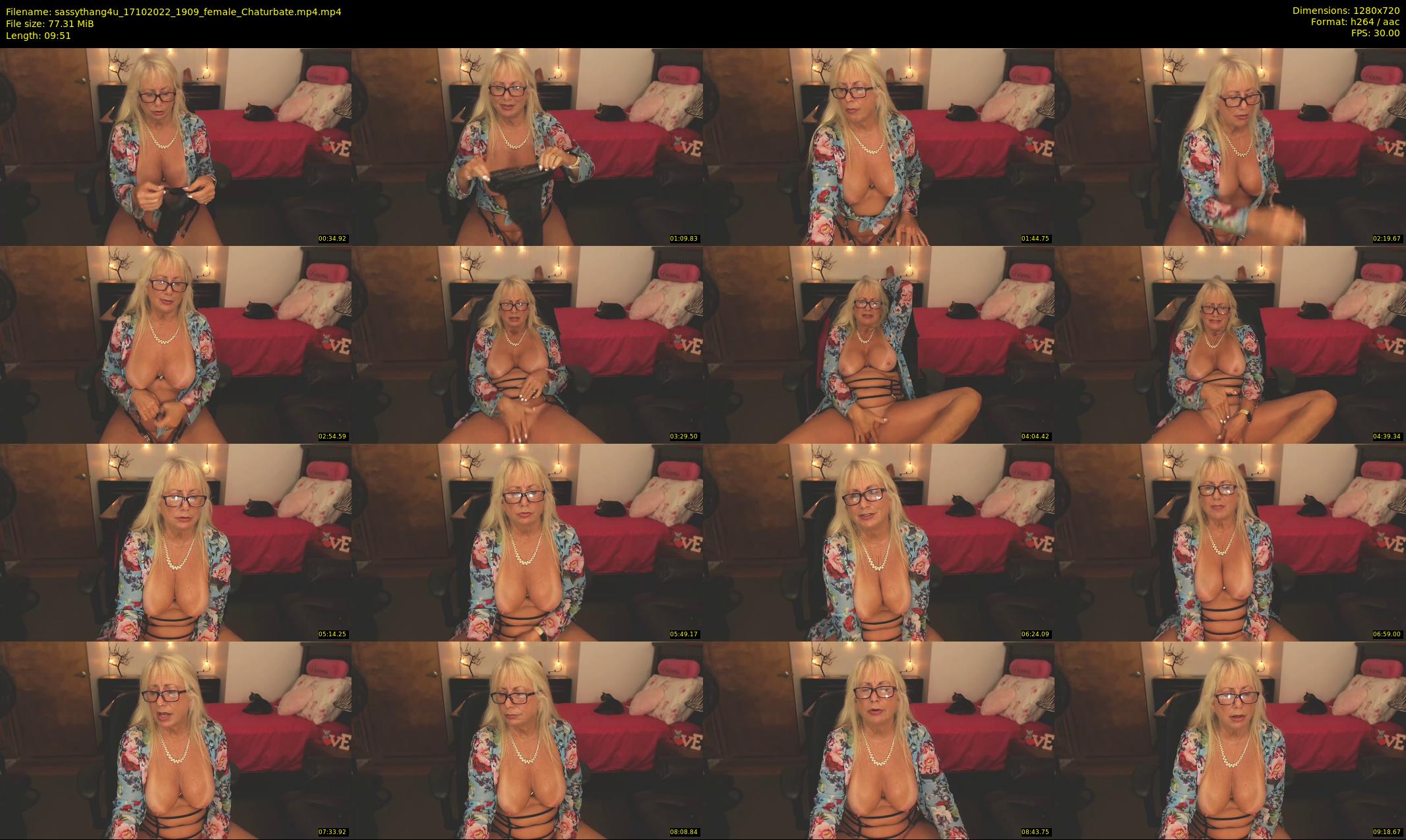 sassythang4u — 10 minute Chaturbate female cam show recording, 720p, Oct 17, 2022