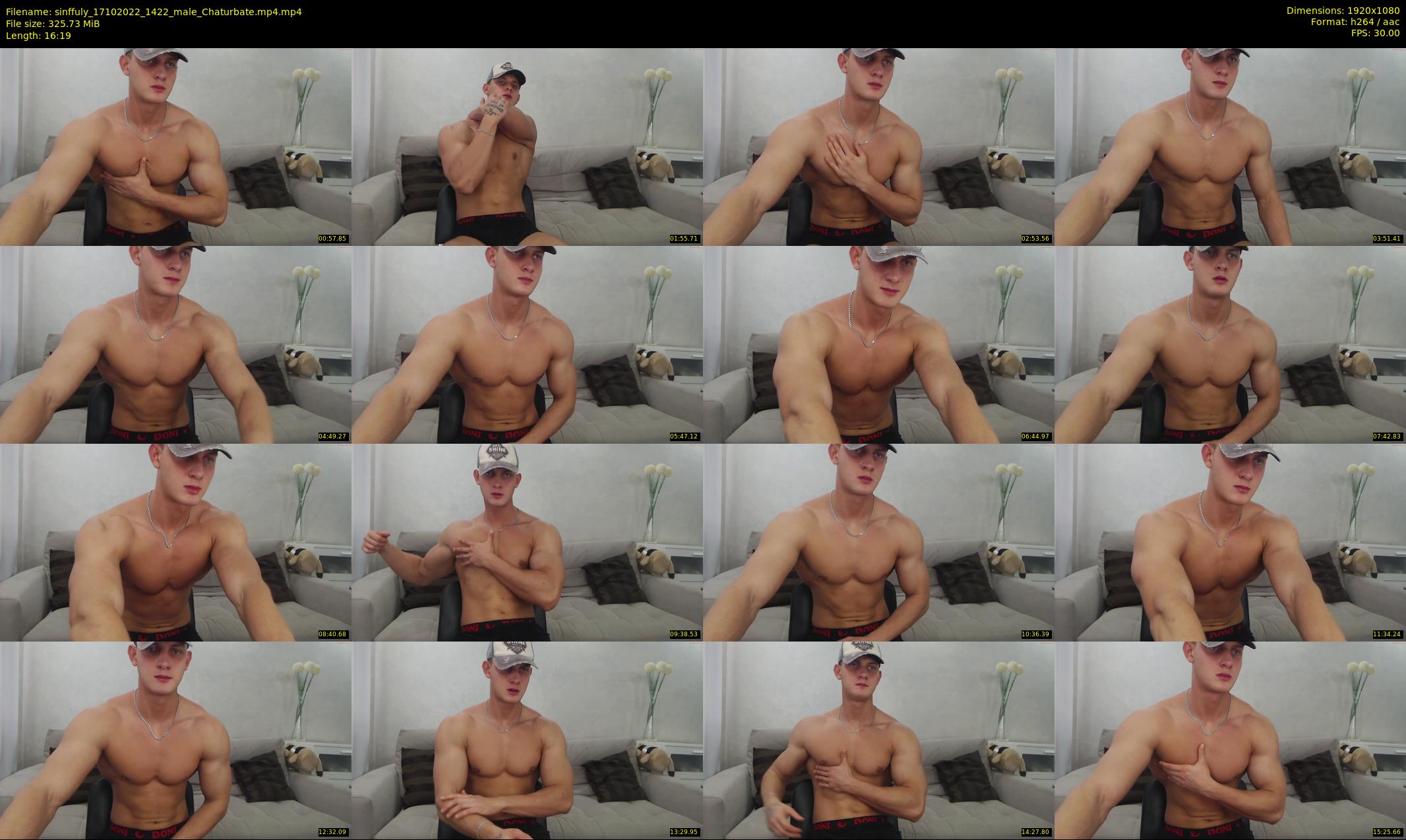 sinffuly — 17 minute Chaturbate male cam show recording, 1080p, Oct 17, 2022