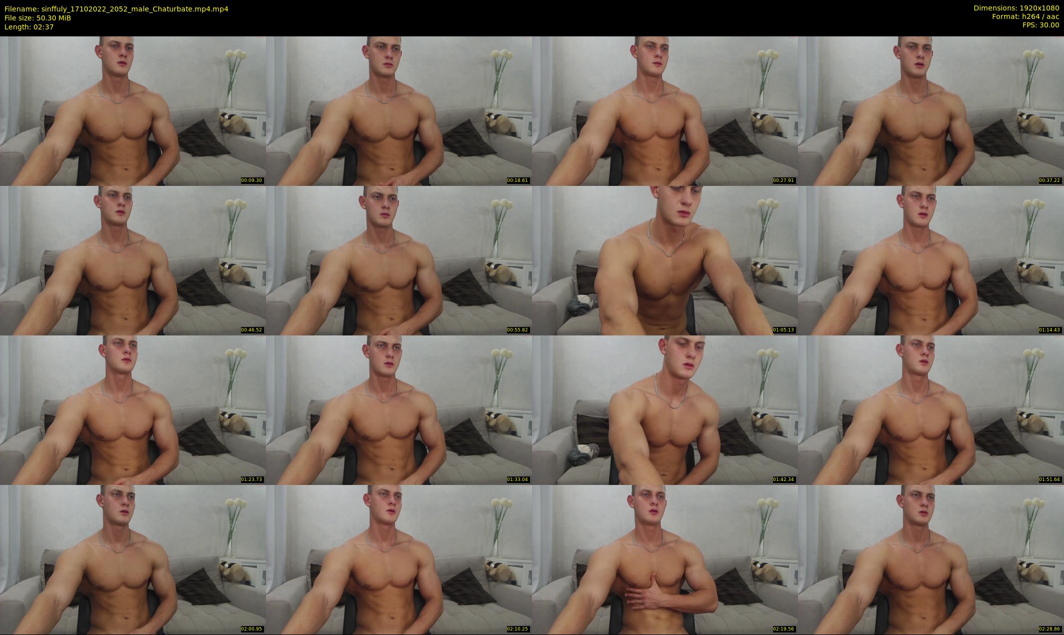 sinffuly — 3 minute Chaturbate male cam show recording, 1080p, Oct 17, 2022