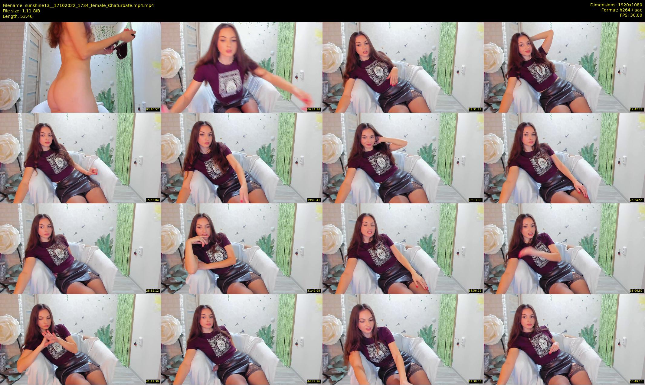 sunshine13_ — 54 minute Chaturbate female cam show recording, 1080p, Oct 17, 2022
