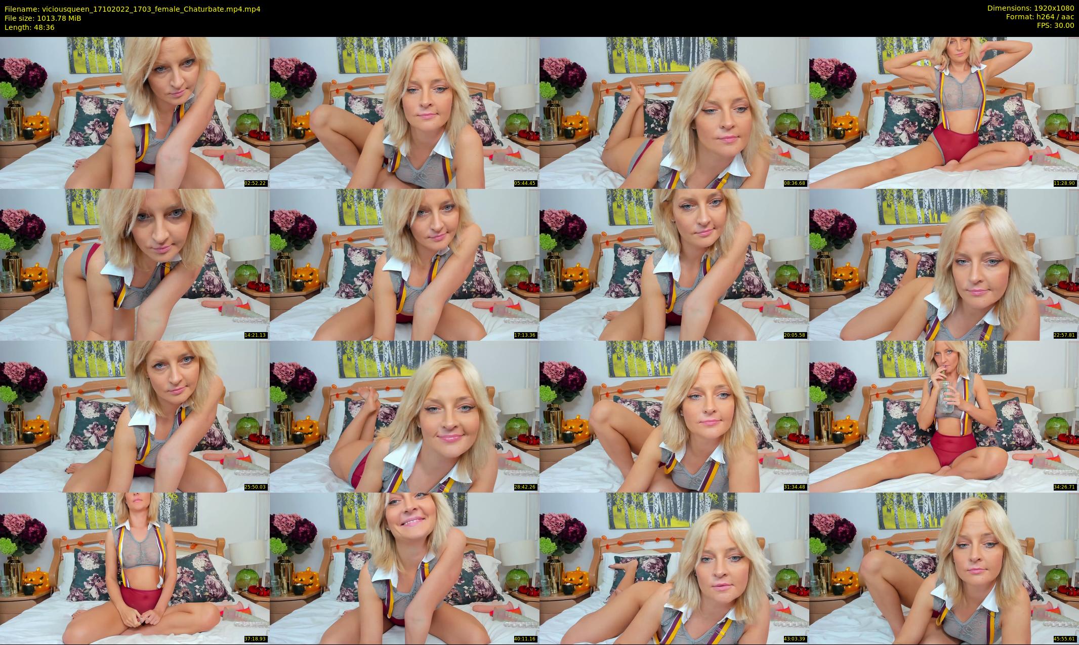 viciousqueen — 49 minute Chaturbate female cam show recording, 1080p, Oct 17, 2022