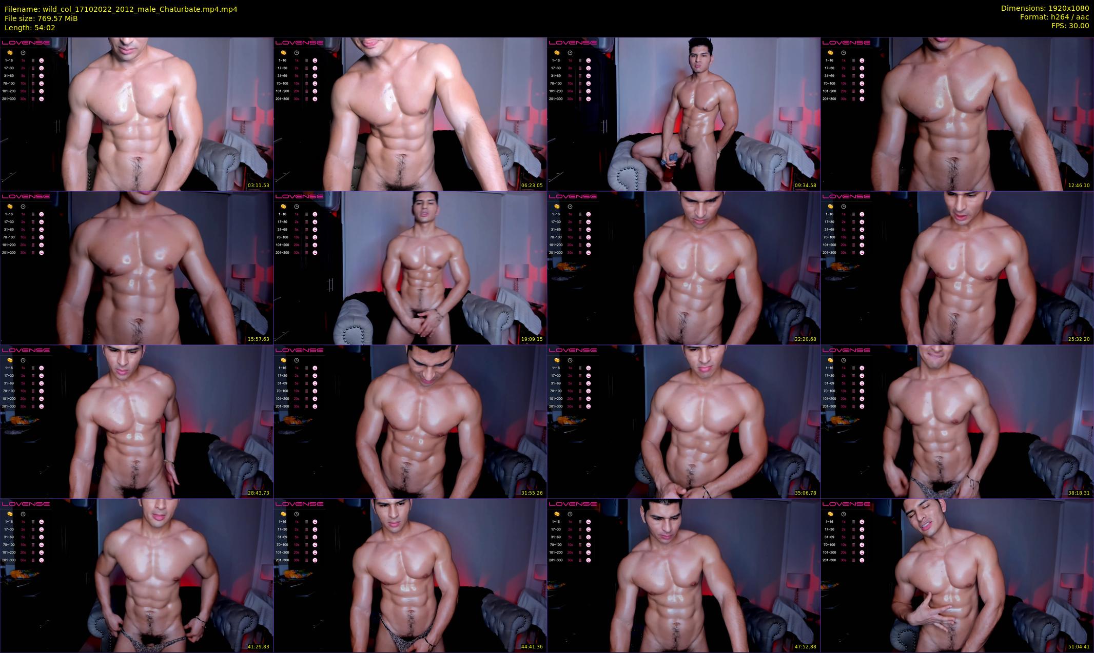 wild_col — 55 minute Chaturbate male cam show recording, 1080p, Oct 17, 2022