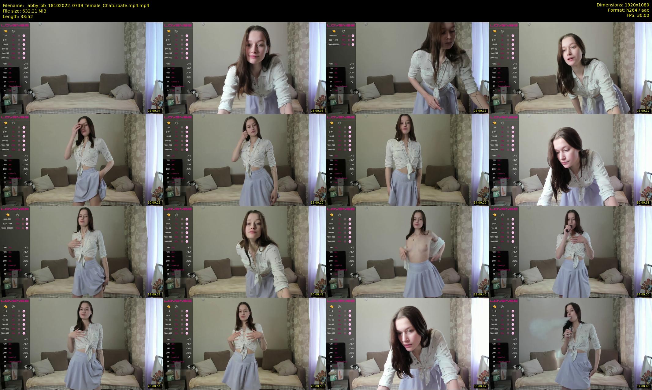 _abby_bb — 34 minute Chaturbate female cam show recording, 1080p, Oct 18, 2022
