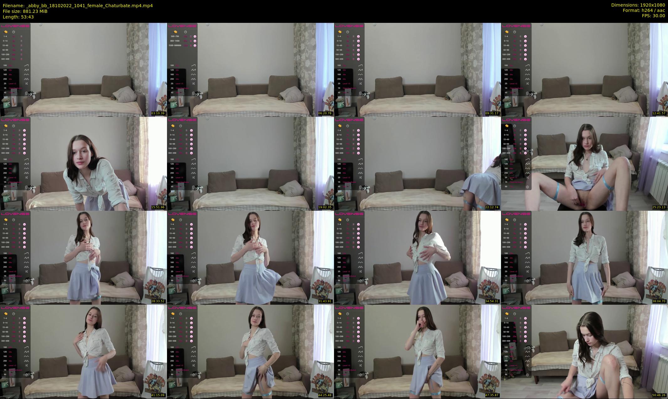 _abby_bb — 54 minute Chaturbate female cam show recording, 1080p, Oct 18, 2022