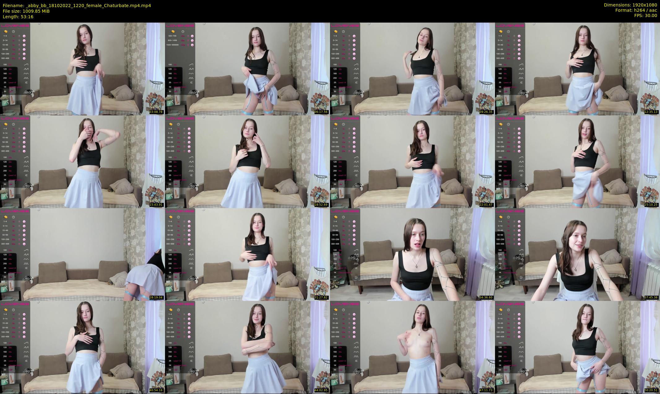 _abby_bb — 54 minute Chaturbate female cam show recording, 1080p, Oct 18, 2022