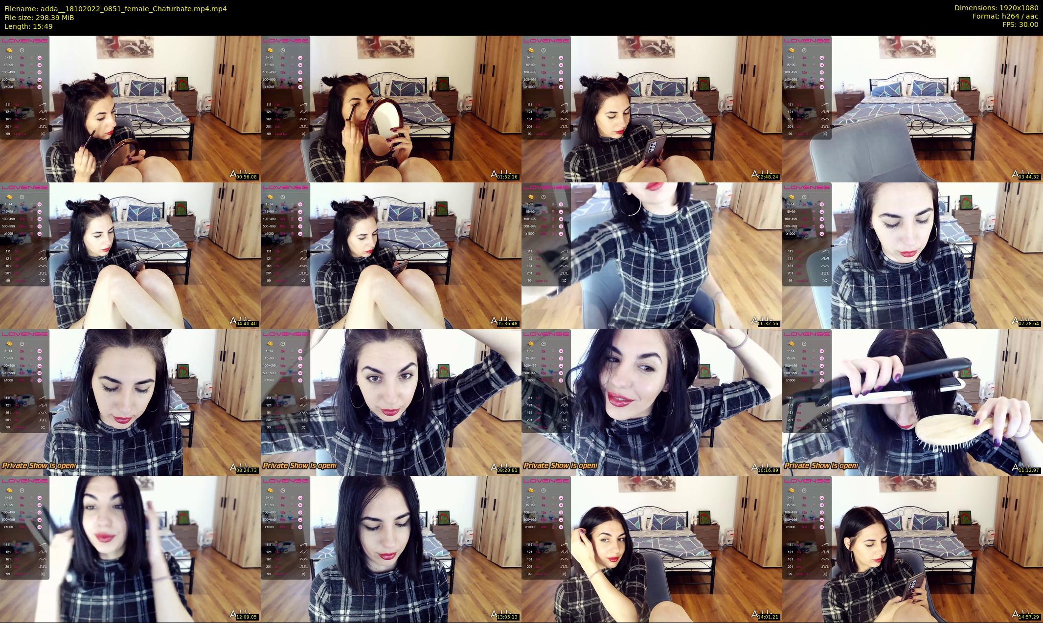 adda_ — 16 minute Chaturbate female cam show recording, 1080p, Oct 18, 2022