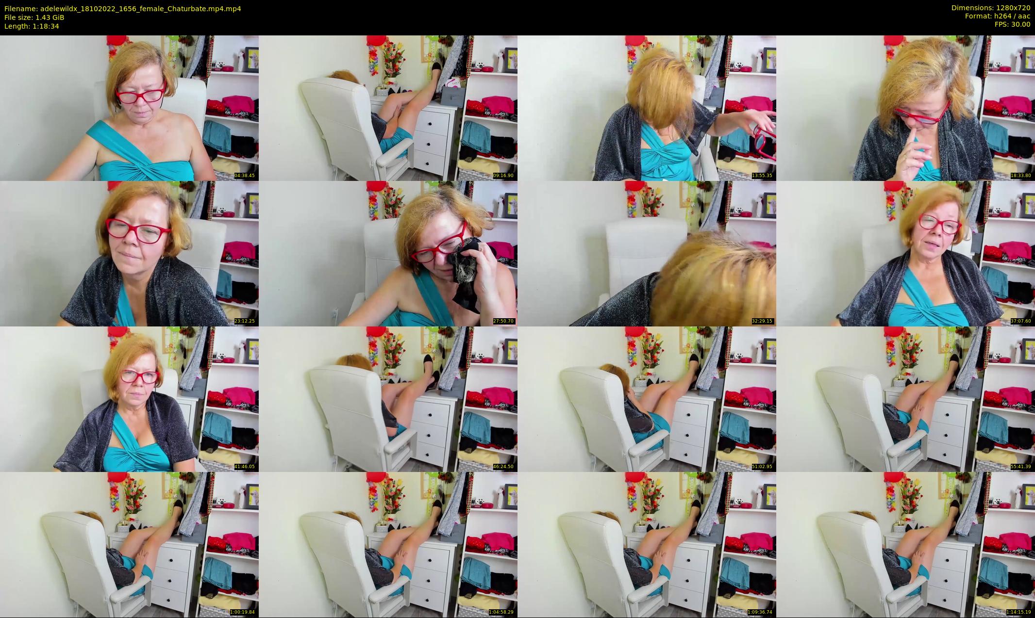 adelewildx — 79 minute Chaturbate female cam show recording, 720p, Oct 18, 2022