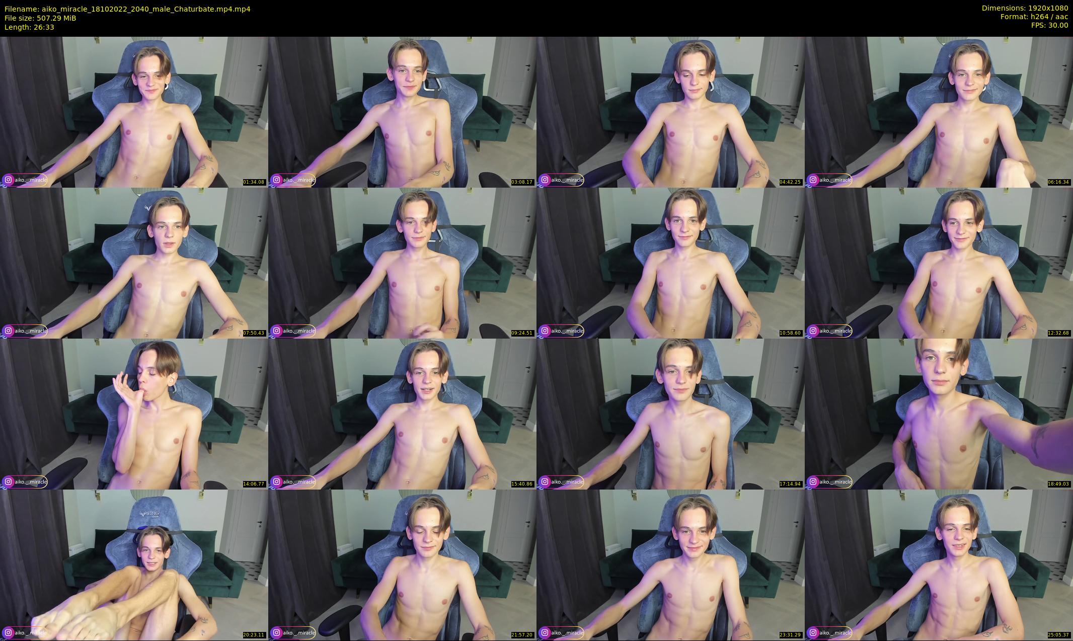 aiko_miracle — 27 minute Chaturbate male cam show recording, 1080p, Oct 18, 2022