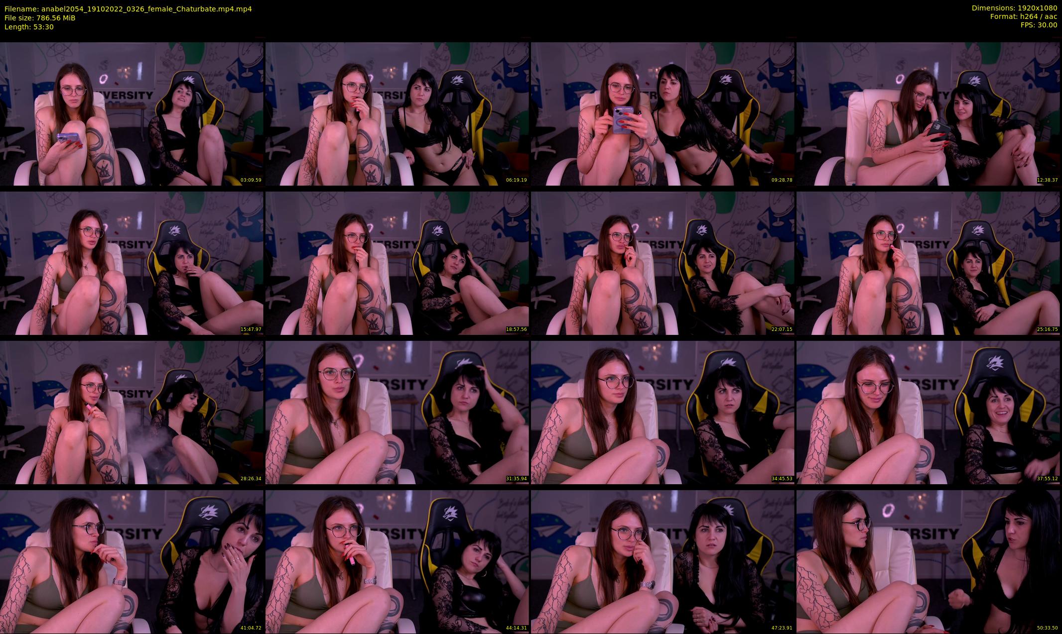 anabel2054 — 54 minute Chaturbate female cam show recording, 1080p, Oct 19, 2022