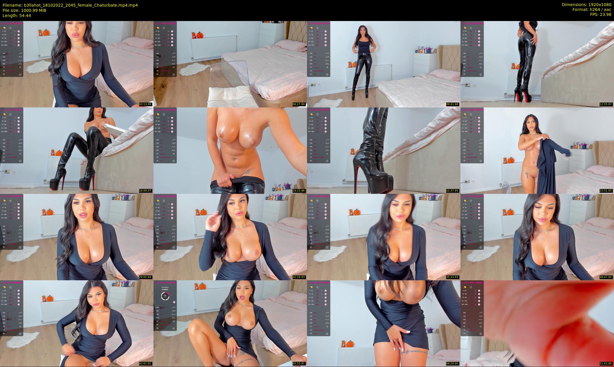 b3llahot — 55 minute Chaturbate female cam show recording, 1080p, Oct 18, 2022
