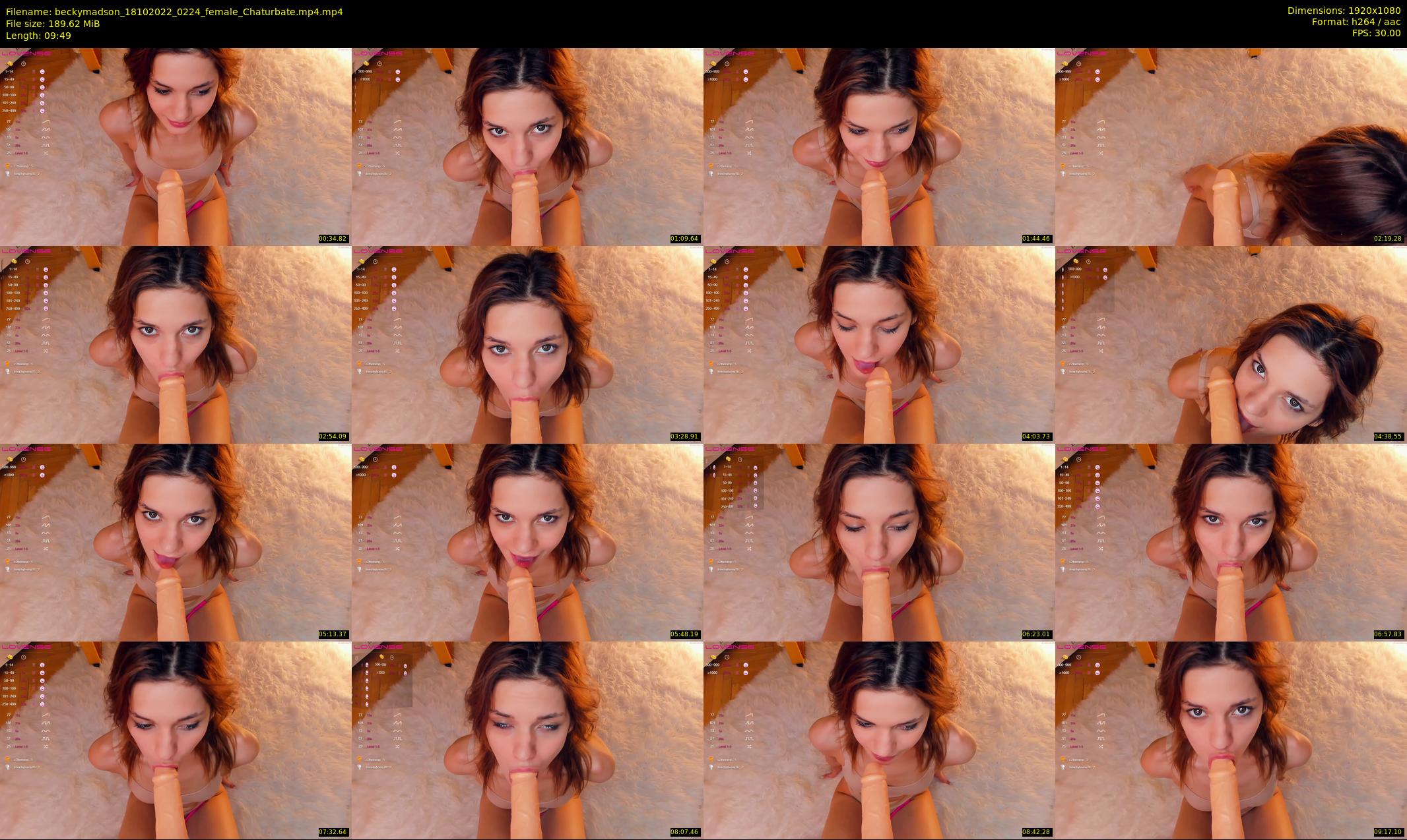 beckymadson — 10 minute Chaturbate female cam show recording, 1080p, Oct 18, 2022