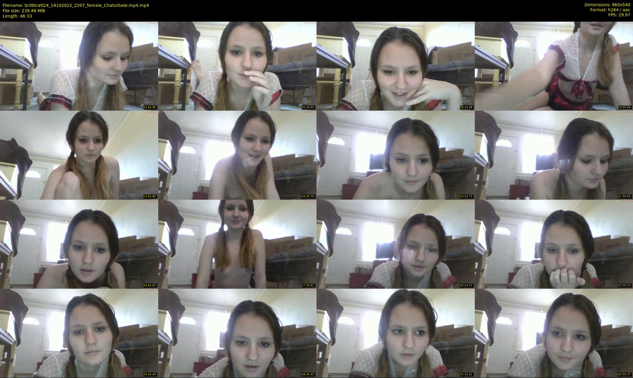 brittbratt24 — 47 minute Chaturbate female cam show recording, 480p, Oct 18, 2022