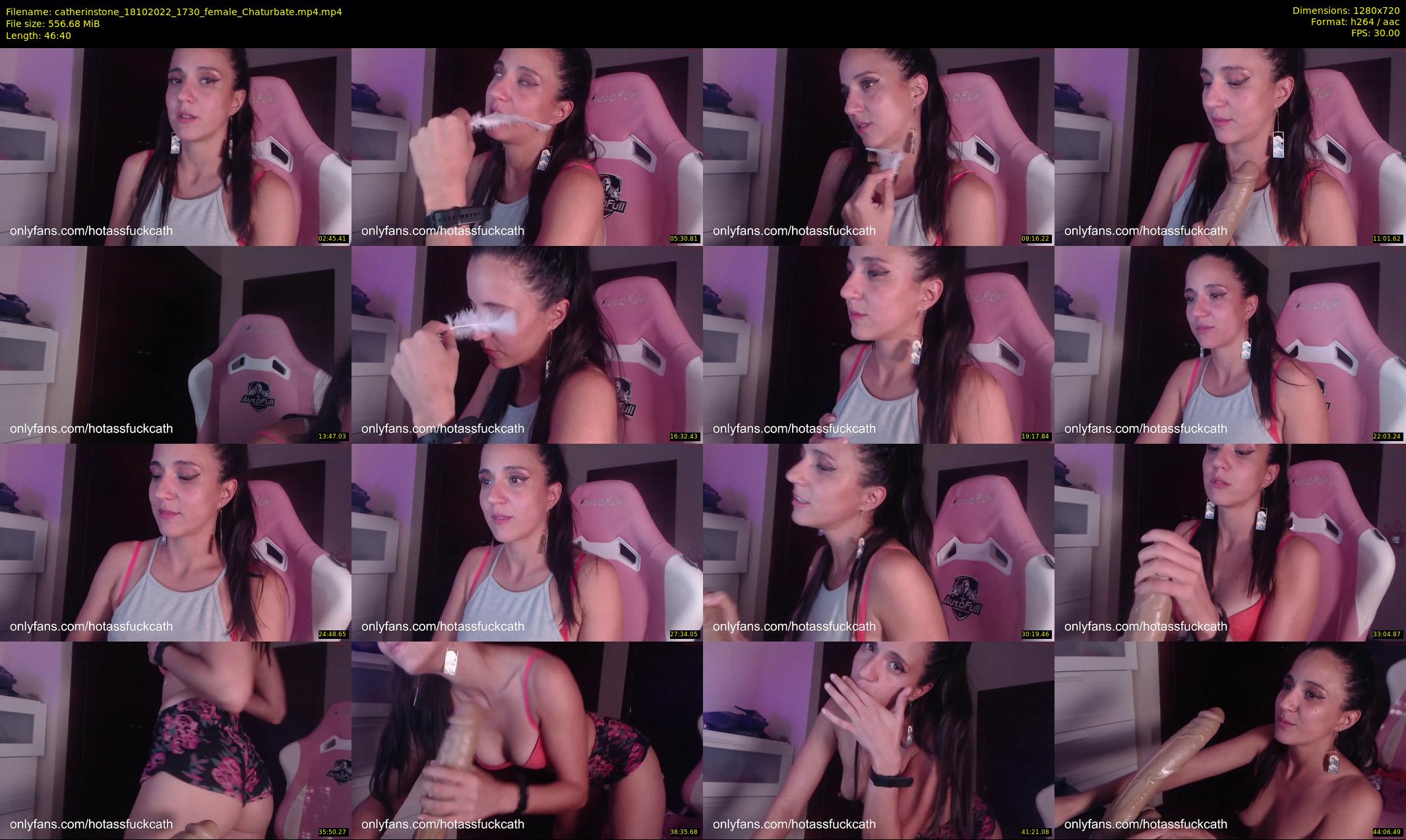 catherinstone — 47 minute Chaturbate female cam show recording, 720p, Oct 18, 2022