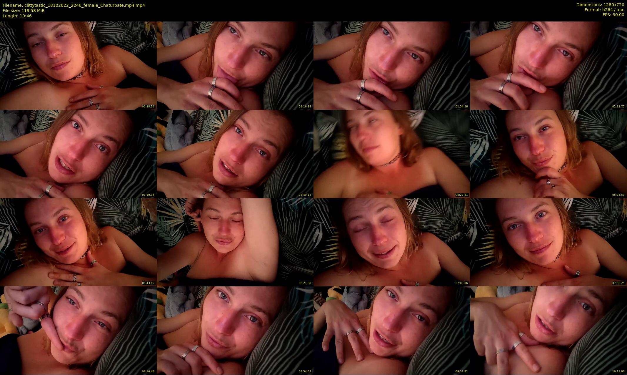 clittytastic — 11 minute Chaturbate female cam show recording, 720p, Oct 18, 2022