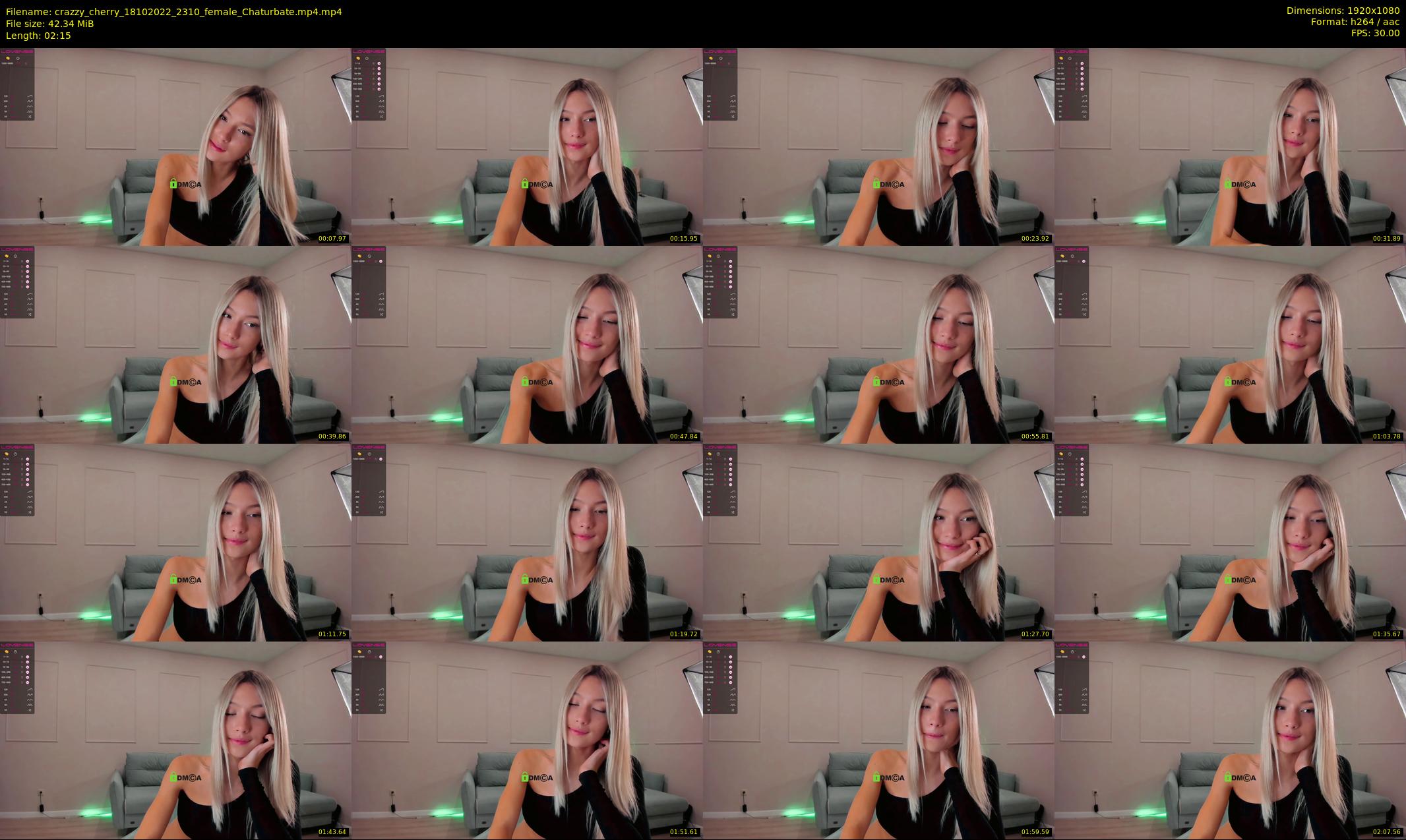 crazzy_cherry — 3 minute Chaturbate female cam show recording, 1080p, Oct 18, 2022