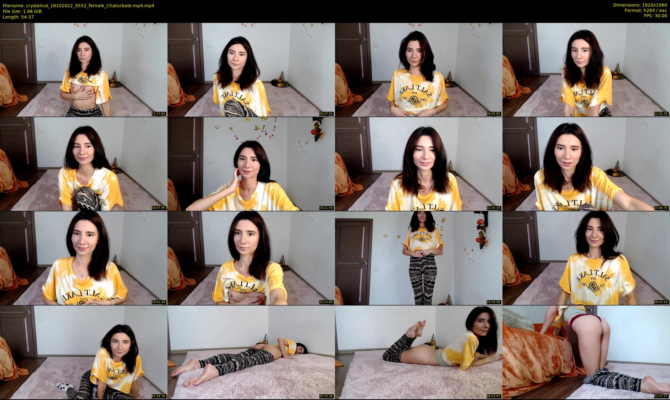 crystalnut — 55 minute Chaturbate female cam show recording, 1080p, Oct 18, 2022