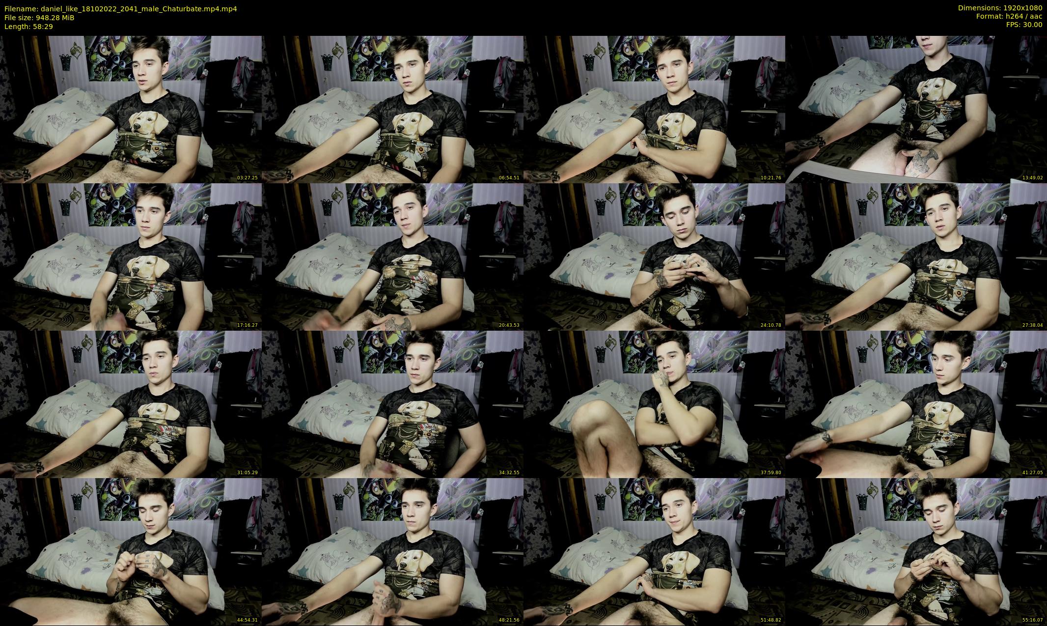 daniel_like — 59 minute Chaturbate male cam show recording, 1080p, Oct 18, 2022