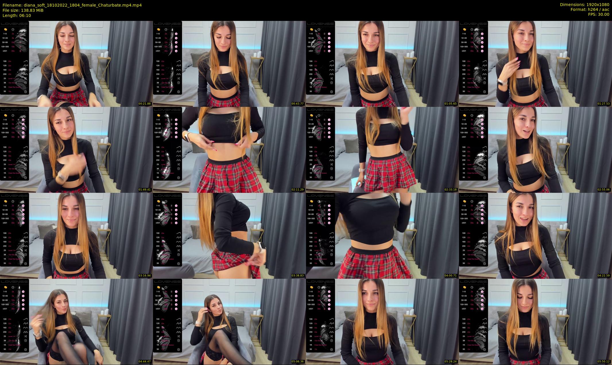 diana_soft — 7 minute Chaturbate female cam show recording, 1080p, Oct 18, 2022