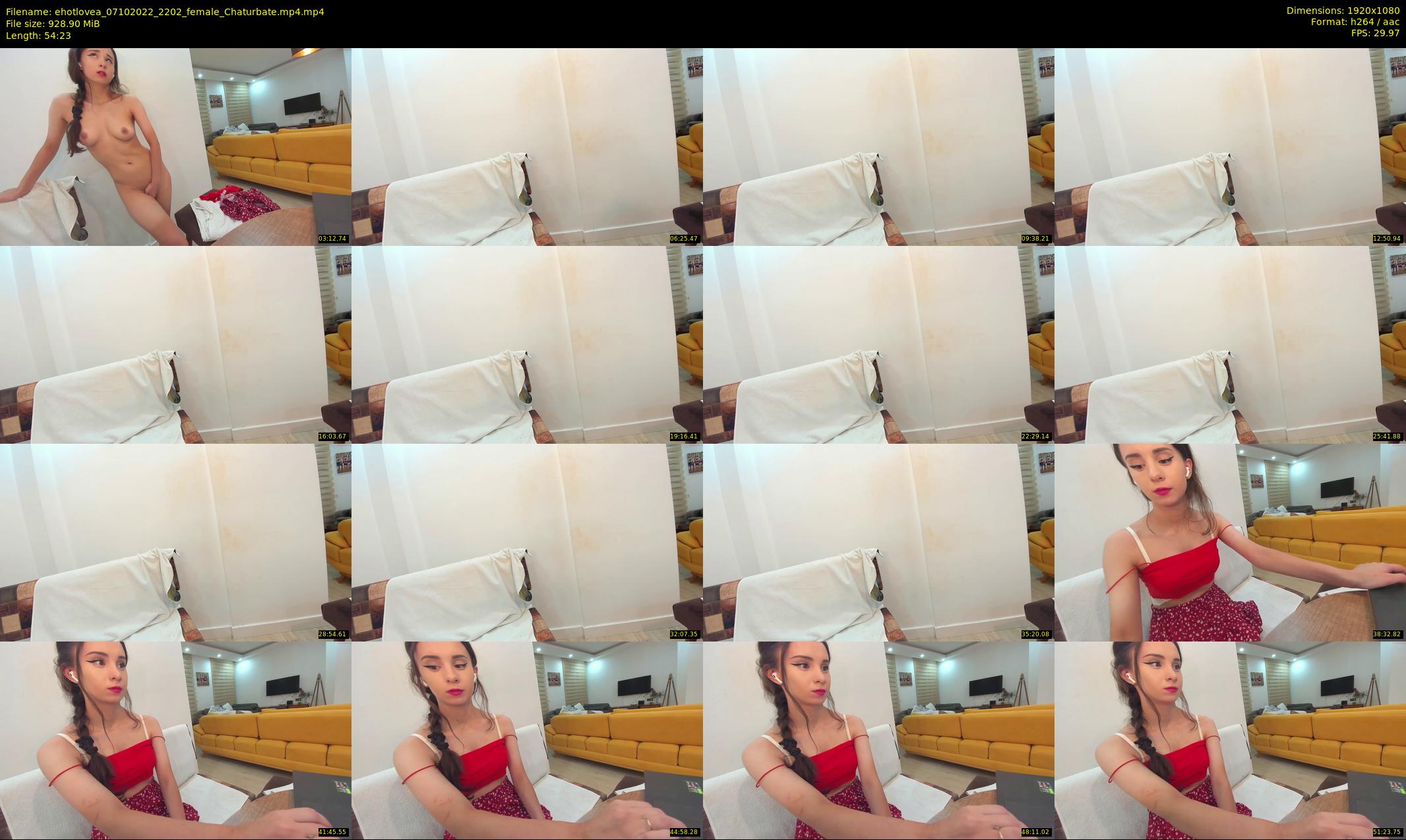 ehotlovea — 55 minute Chaturbate female cam show recording, 1080p, Oct 7, 2022