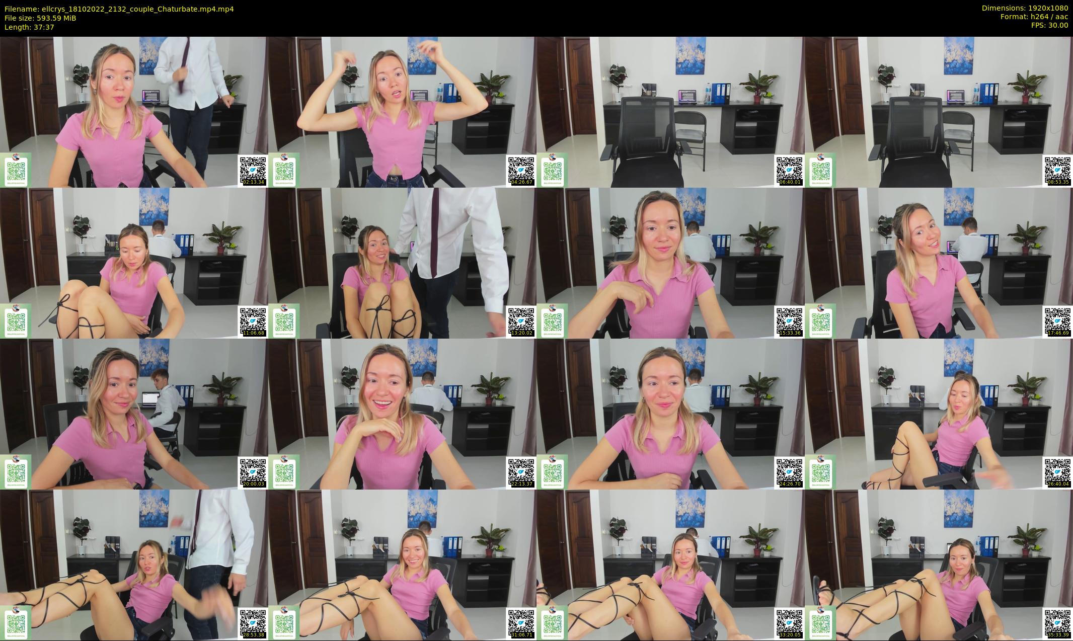 ellcrys — 38 minute Chaturbate couple cam show recording, 1080p, Oct 18, 2022