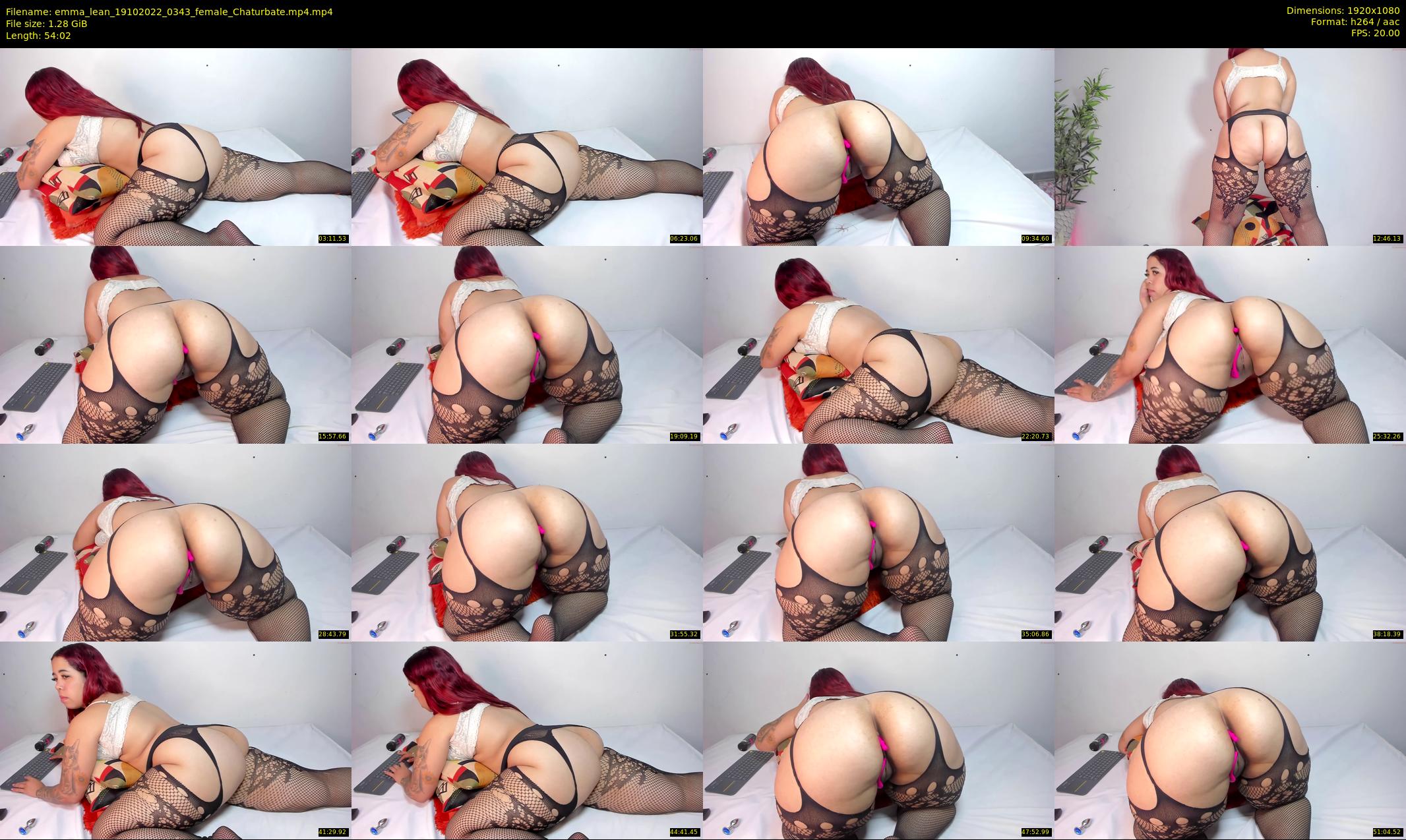 emma_lean — 55 minute Chaturbate female cam show recording, 1080p, Oct 19, 2022