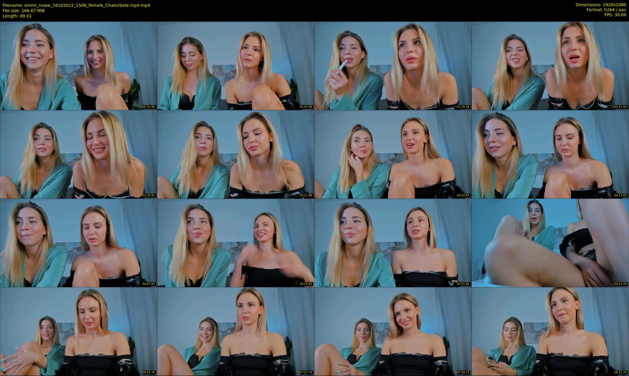 emmi_rosee — 10 minute Chaturbate female cam show recording, 1080p, Oct 18, 2022