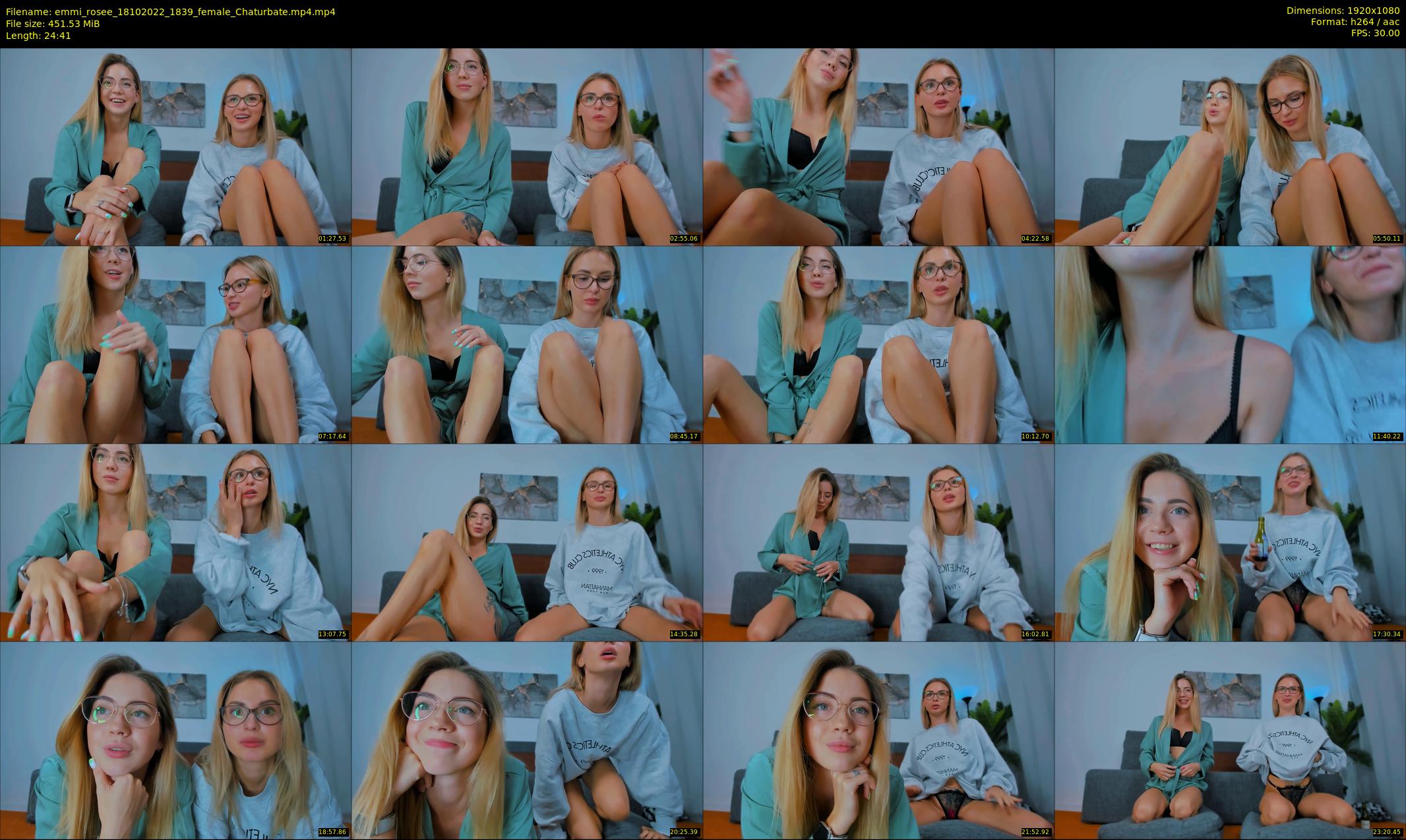 emmi_rosee — 25 minute Chaturbate female cam show recording, 1080p, Oct 18, 2022