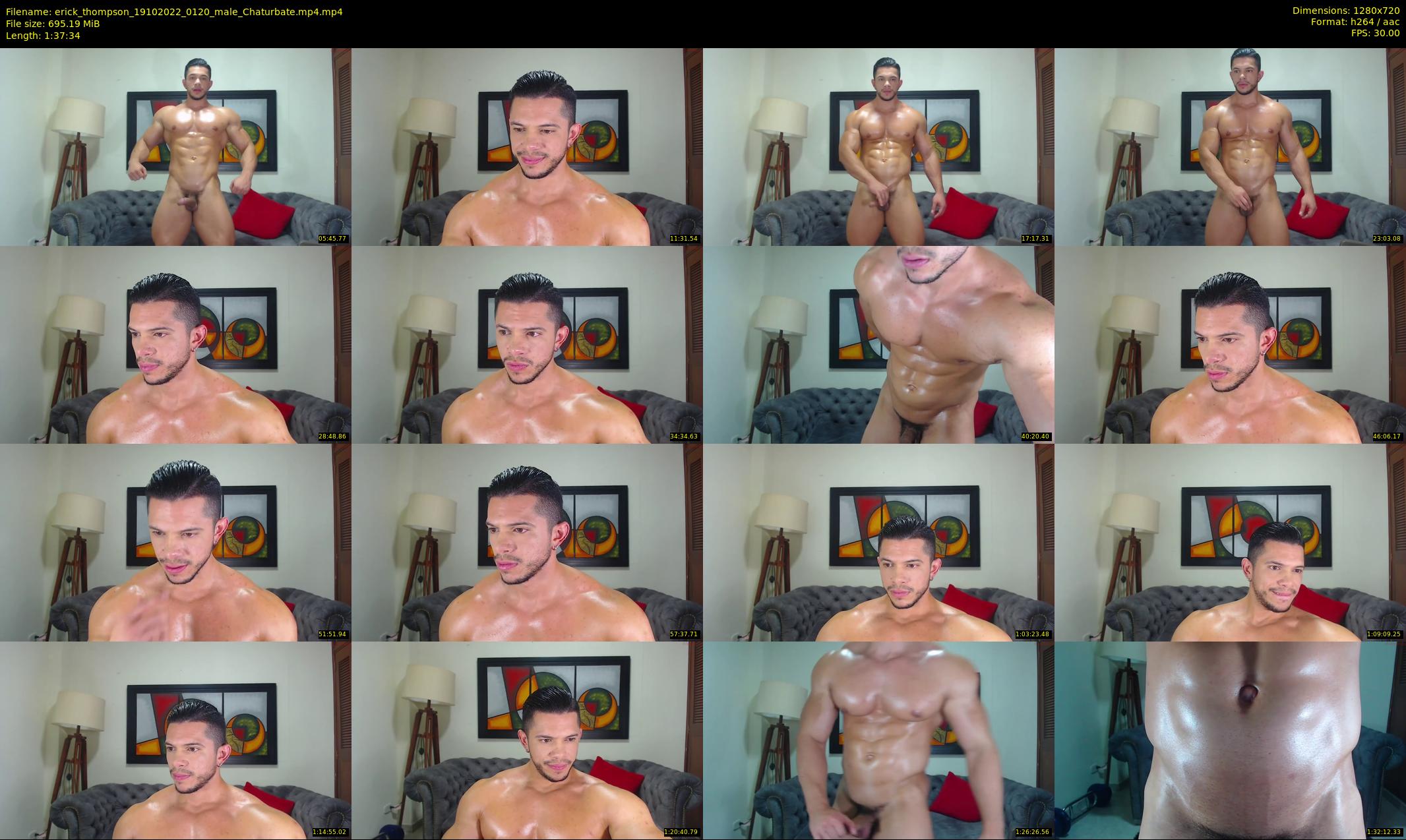 erick_thompson — 98 minute Chaturbate male cam show recording, 720p, Oct 19, 2022