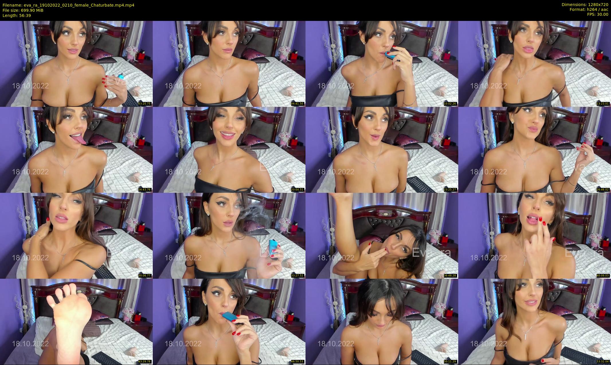 eva_ra — 57 minute Chaturbate female cam show recording, 720p, Oct 19, 2022