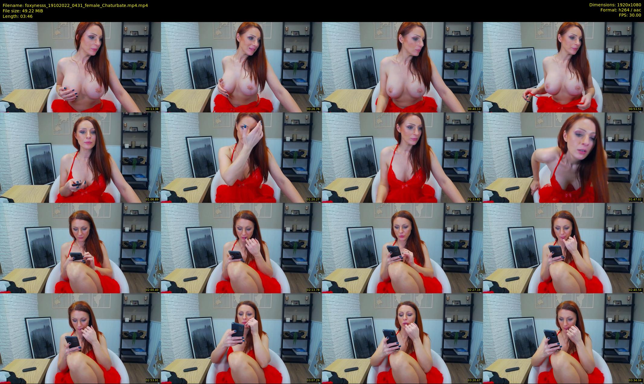 foxynesss — 4 minute Chaturbate female cam show recording, 1080p, Oct 19, 2022
