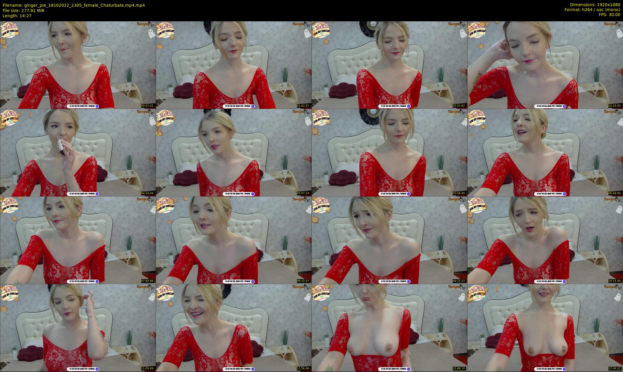 ginger_pie — 15 minute Chaturbate female cam show recording, 1080p, Oct 18, 2022