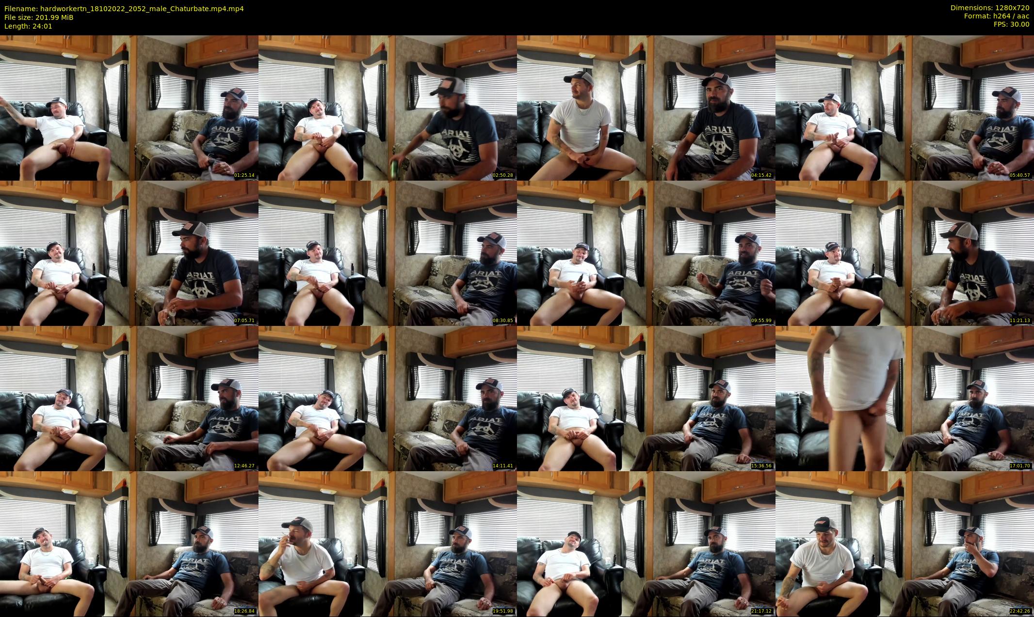 hardworkertn — 25 minute Chaturbate male cam show recording, 720p, Oct 18, 2022