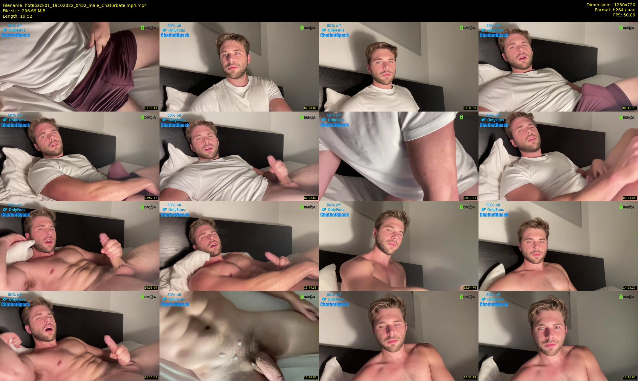 hot8pack01 — 20 minute Chaturbate male cam show recording, 720p, Oct 19, 2022