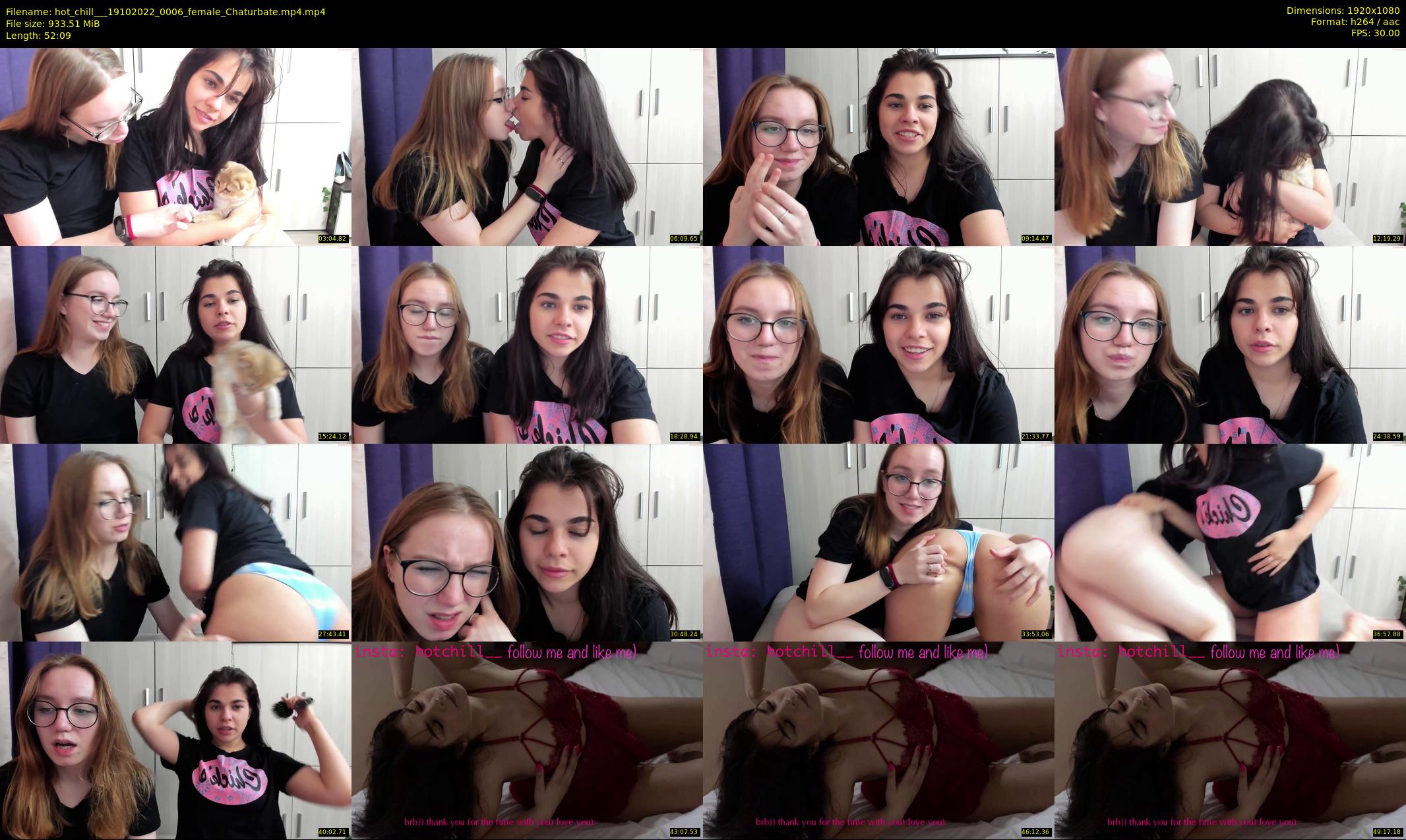 hot_chill__ — 53 minute Chaturbate female cam show recording, 1080p, Oct 19, 2022