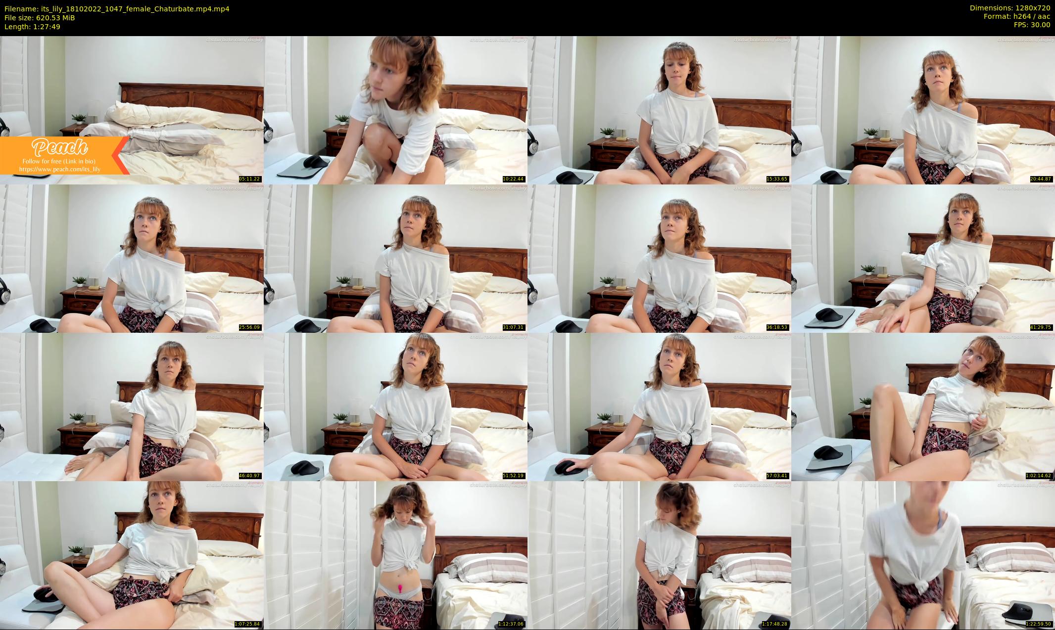its_lily — 88 minute Chaturbate female cam show recording, 720p, Oct 18, 2022
