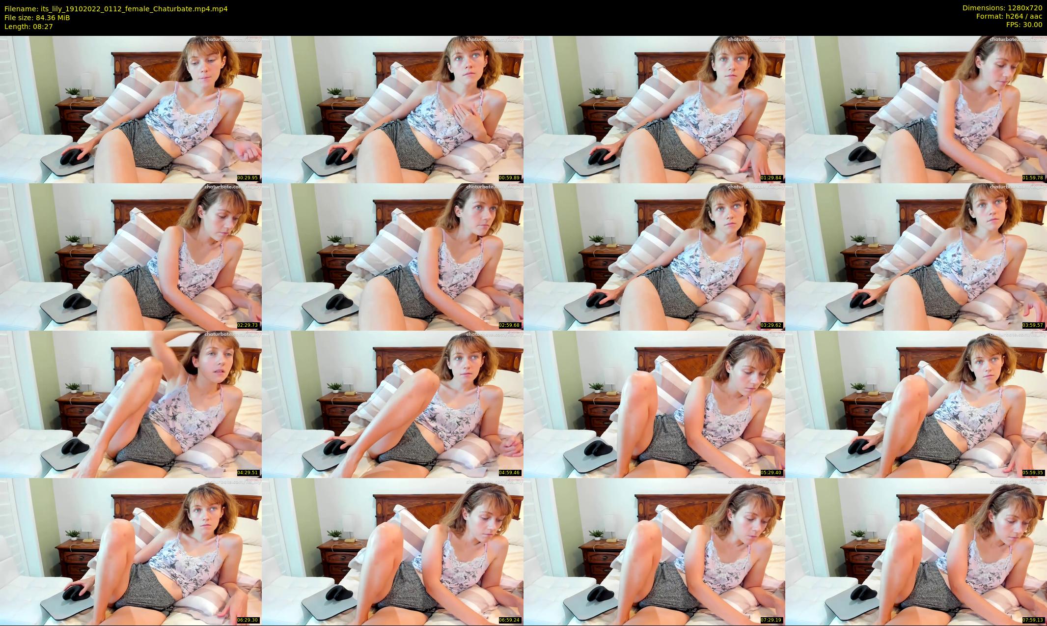 its_lily — 9 minute Chaturbate female cam show recording, 720p, Oct 19, 2022