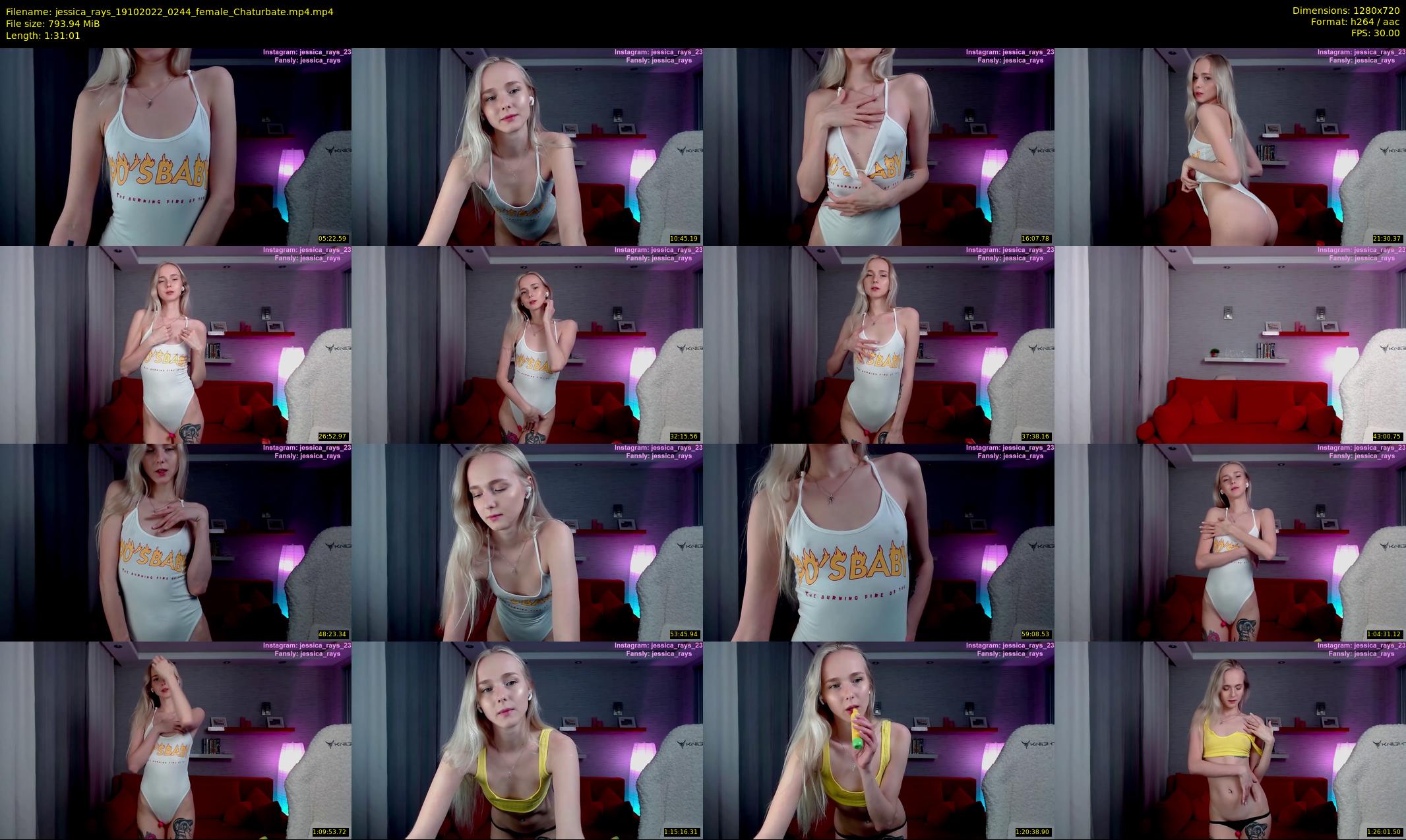jessica_rays — 92 minute Chaturbate couple cam show recording, 720p, Oct 19, 2022