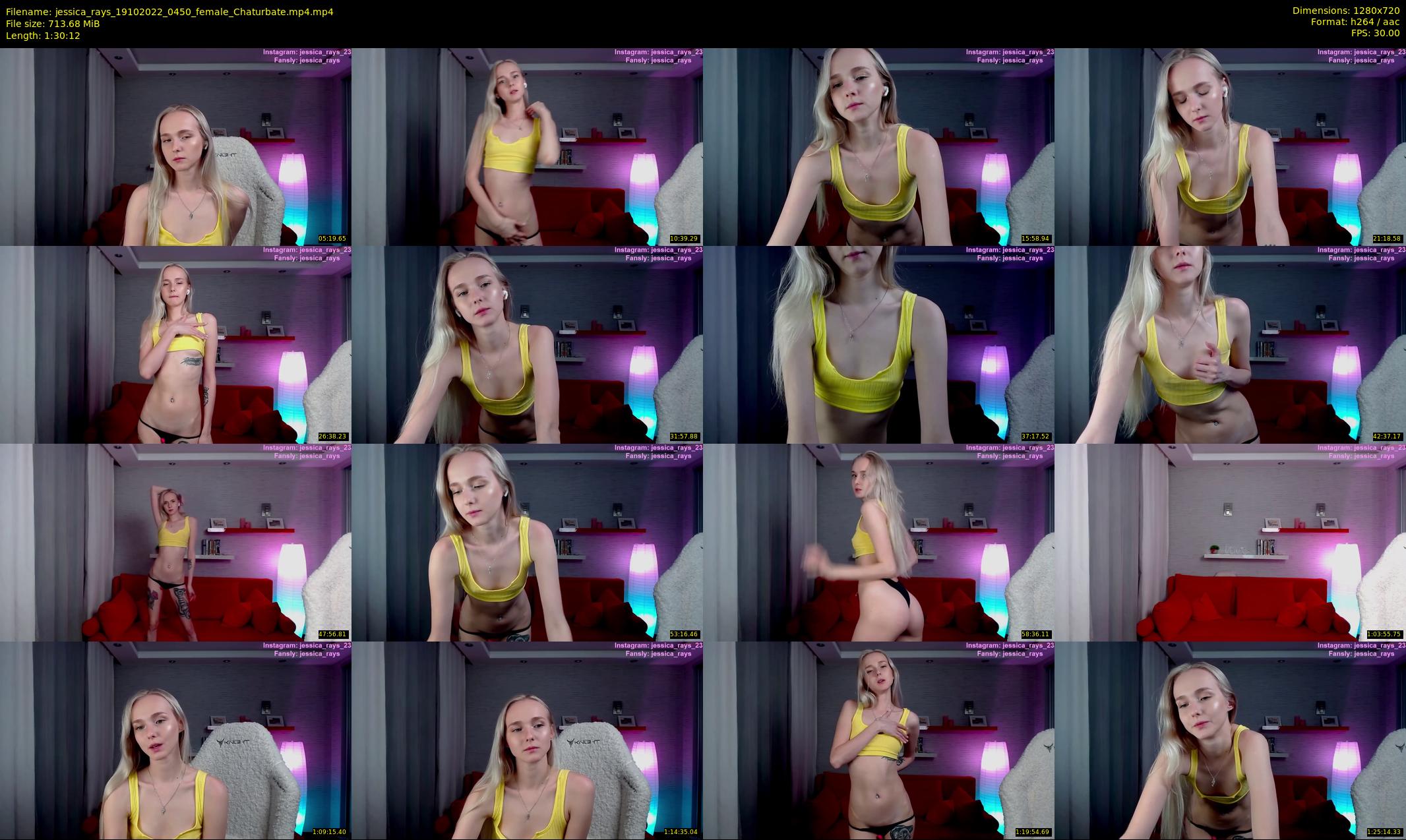 jessica_rays — 91 minute Chaturbate couple cam show recording, 720p, Oct 19, 2022