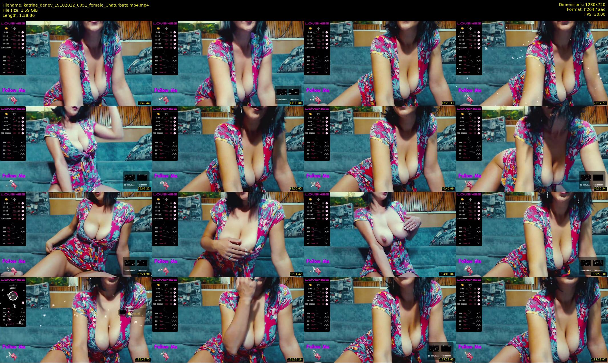 katrine_denev — 99 minute Chaturbate female cam show recording, 720p, Oct 19, 2022