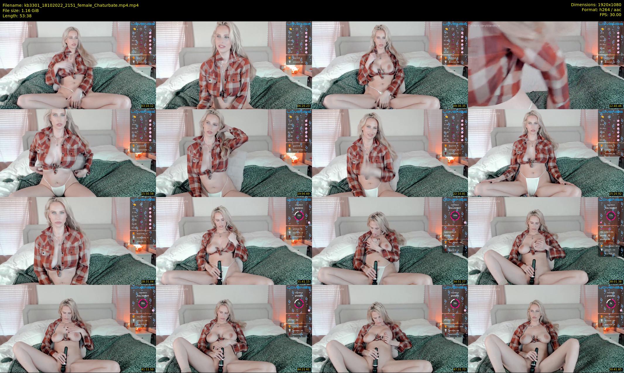 kb3301 — 54 minute Chaturbate couple cam show recording, 1080p, Oct 18, 2022