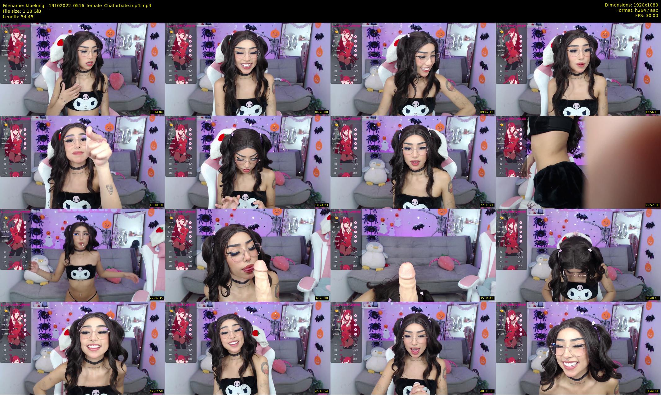 kloeking_ — 55 minute Chaturbate female cam show recording, 1080p, Oct 19, 2022