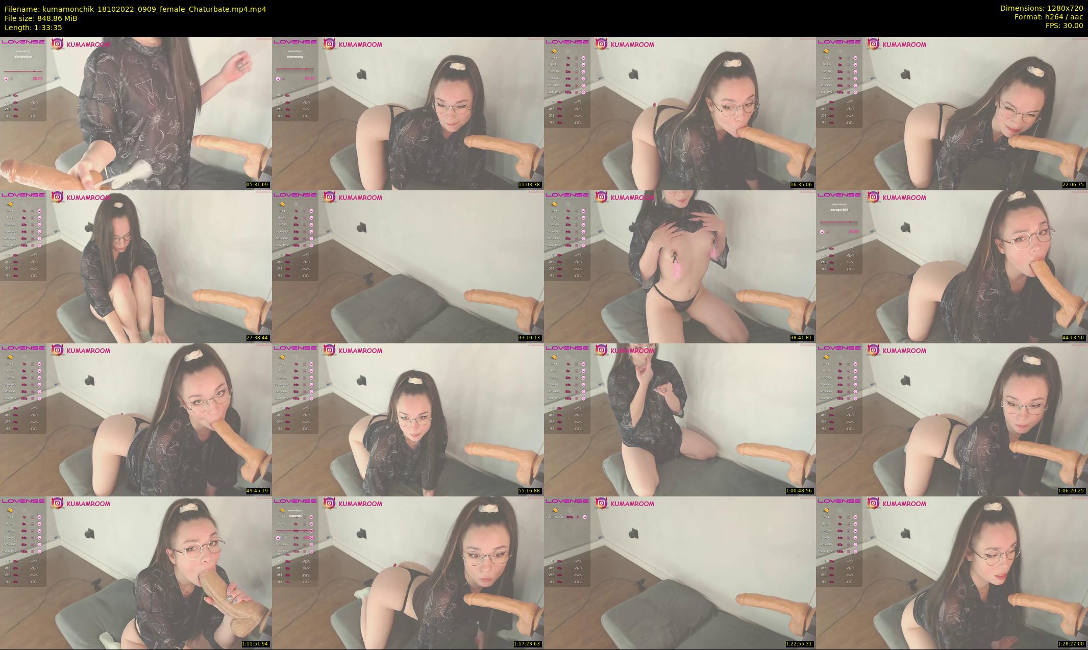 kumamonchik — 94 minute Chaturbate couple cam show recording, 720p, Oct 18, 2022