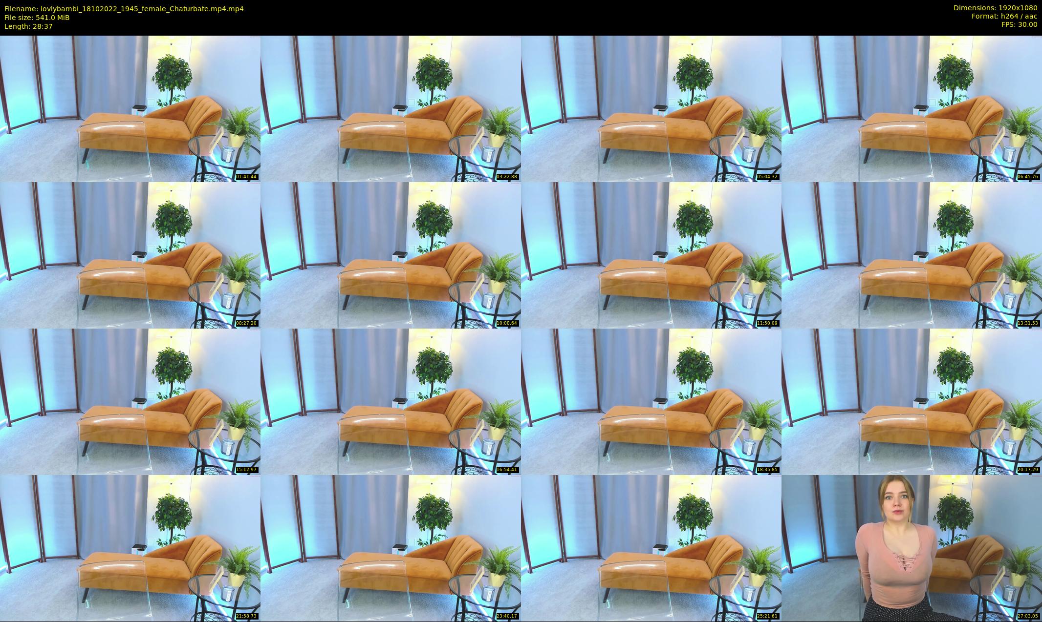 lovlybambi — 29 minute Chaturbate female cam show recording, 1080p, Oct 18, 2022