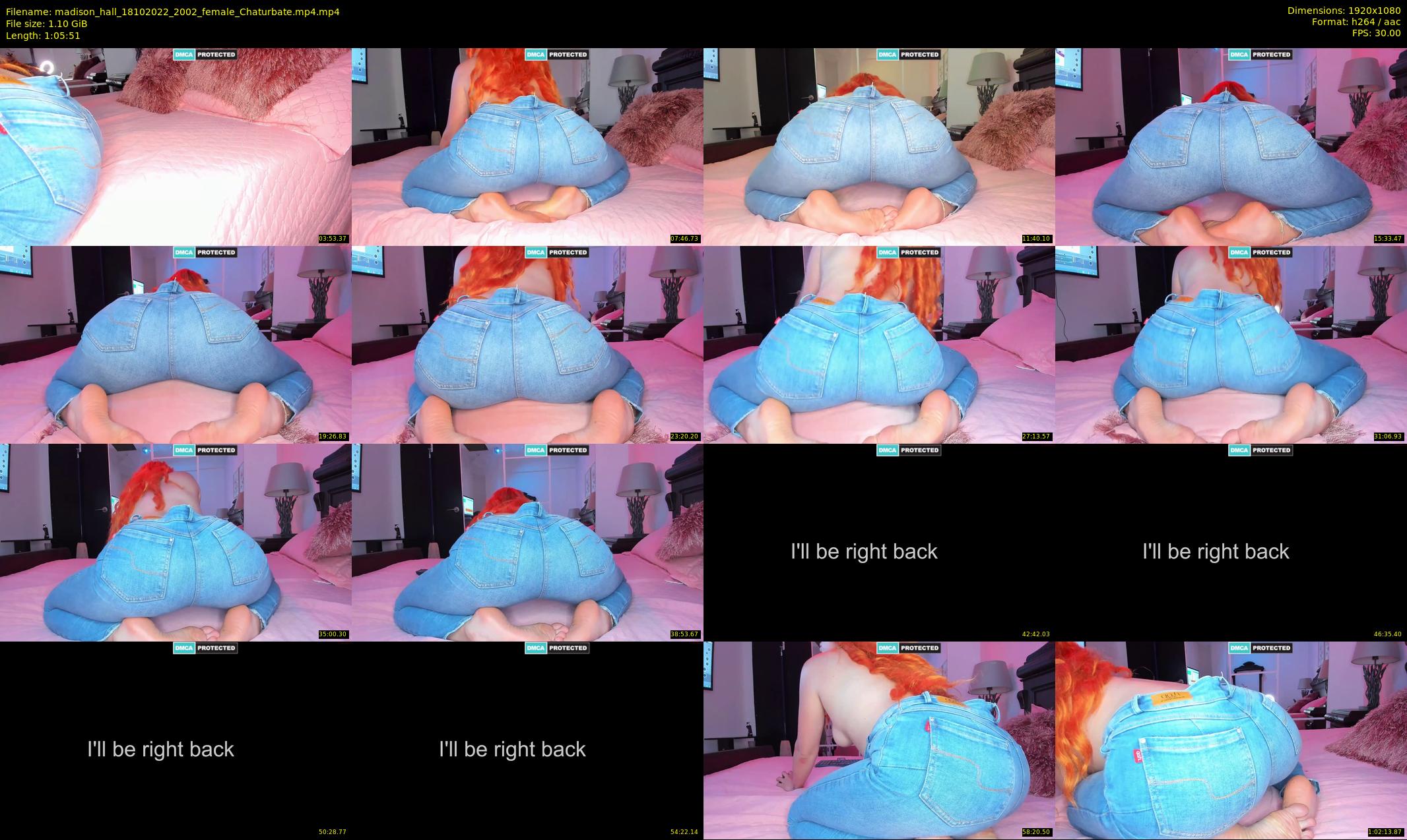 madison_hall — 66 minute Chaturbate female cam show recording, 1080p, Oct 18, 2022