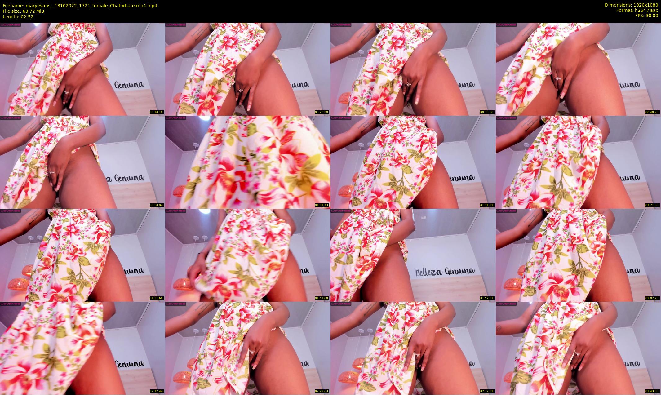 maryevans_ — 3 minute Chaturbate female cam show recording, 1080p, Oct 18, 2022