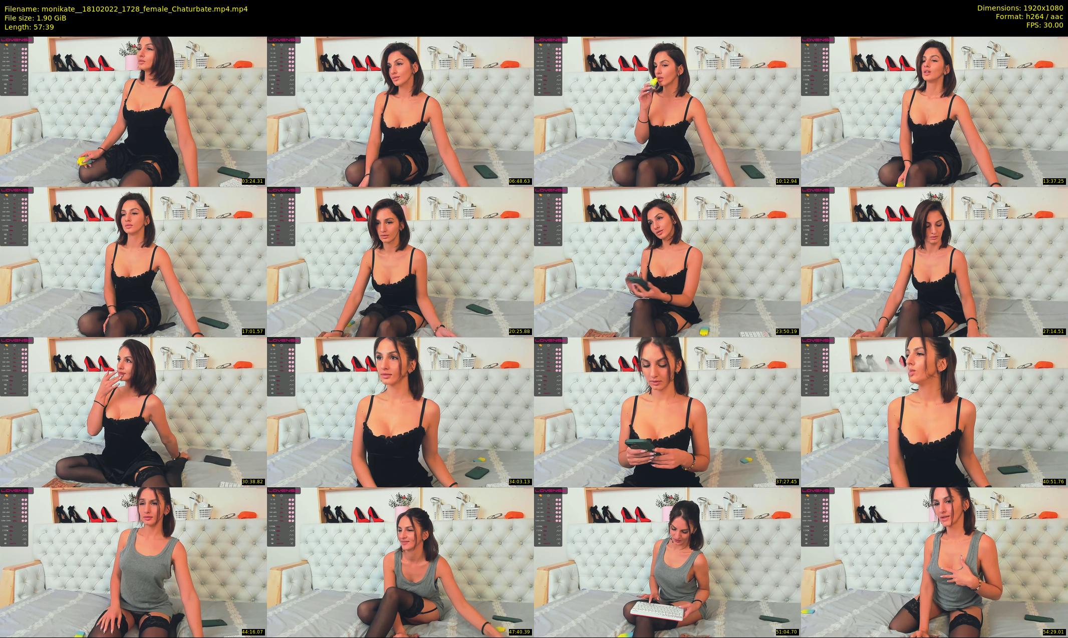 monikate_ — 58 minute Chaturbate couple cam show recording, 1080p, Oct 18, 2022