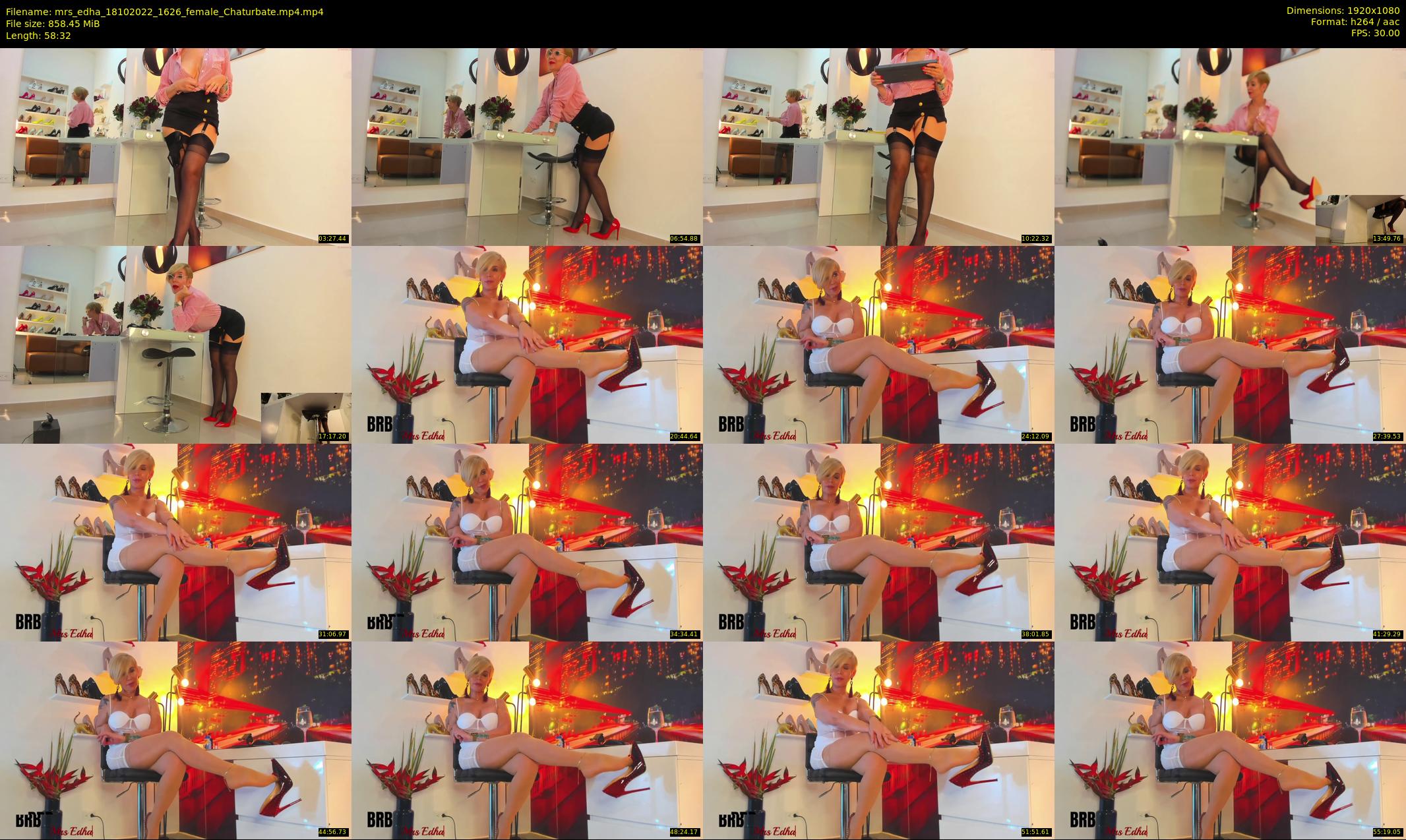mrs_edha — 59 minute Chaturbate female cam show recording, 1080p, Oct 18, 2022